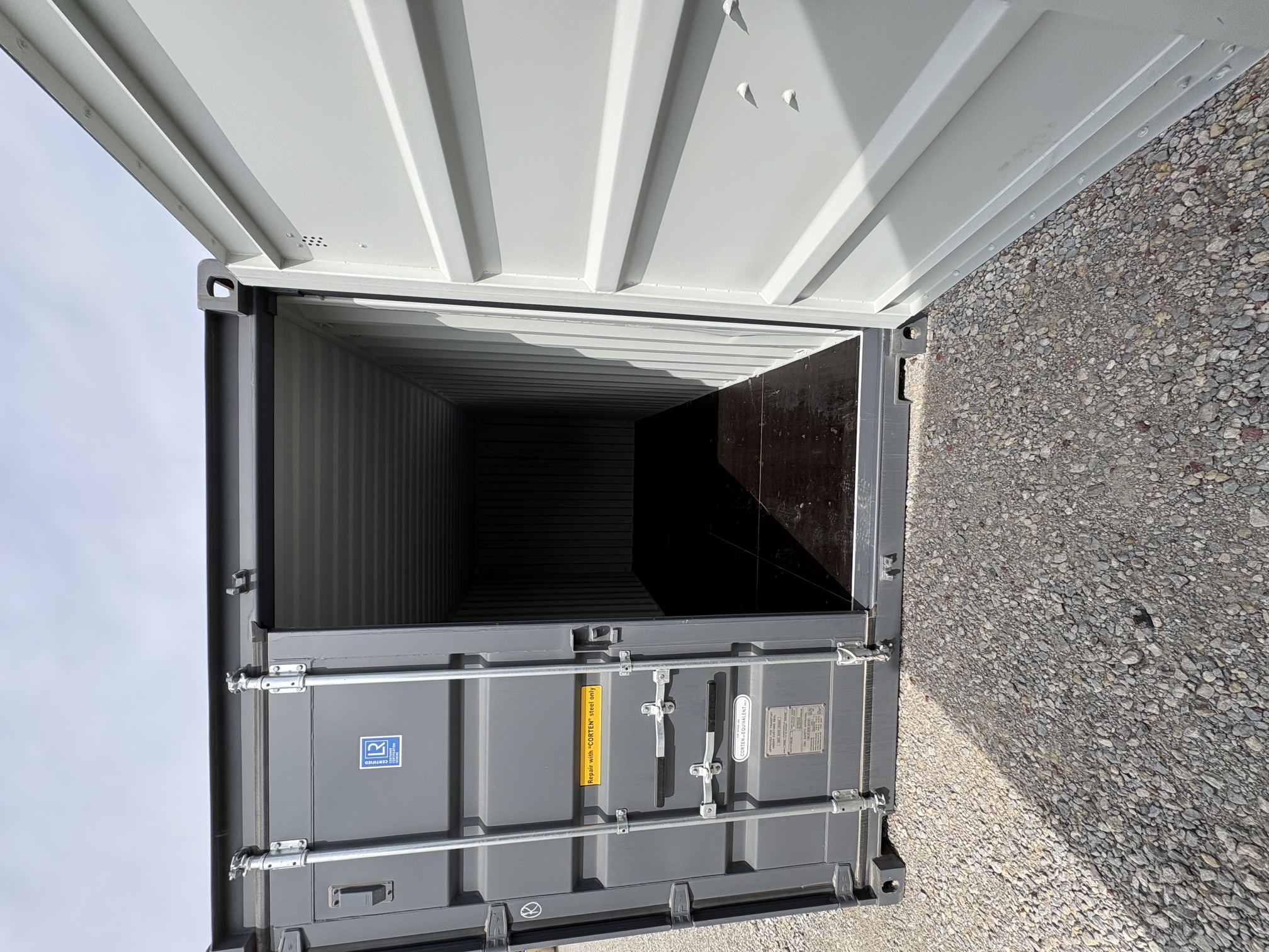 Interior view of the product