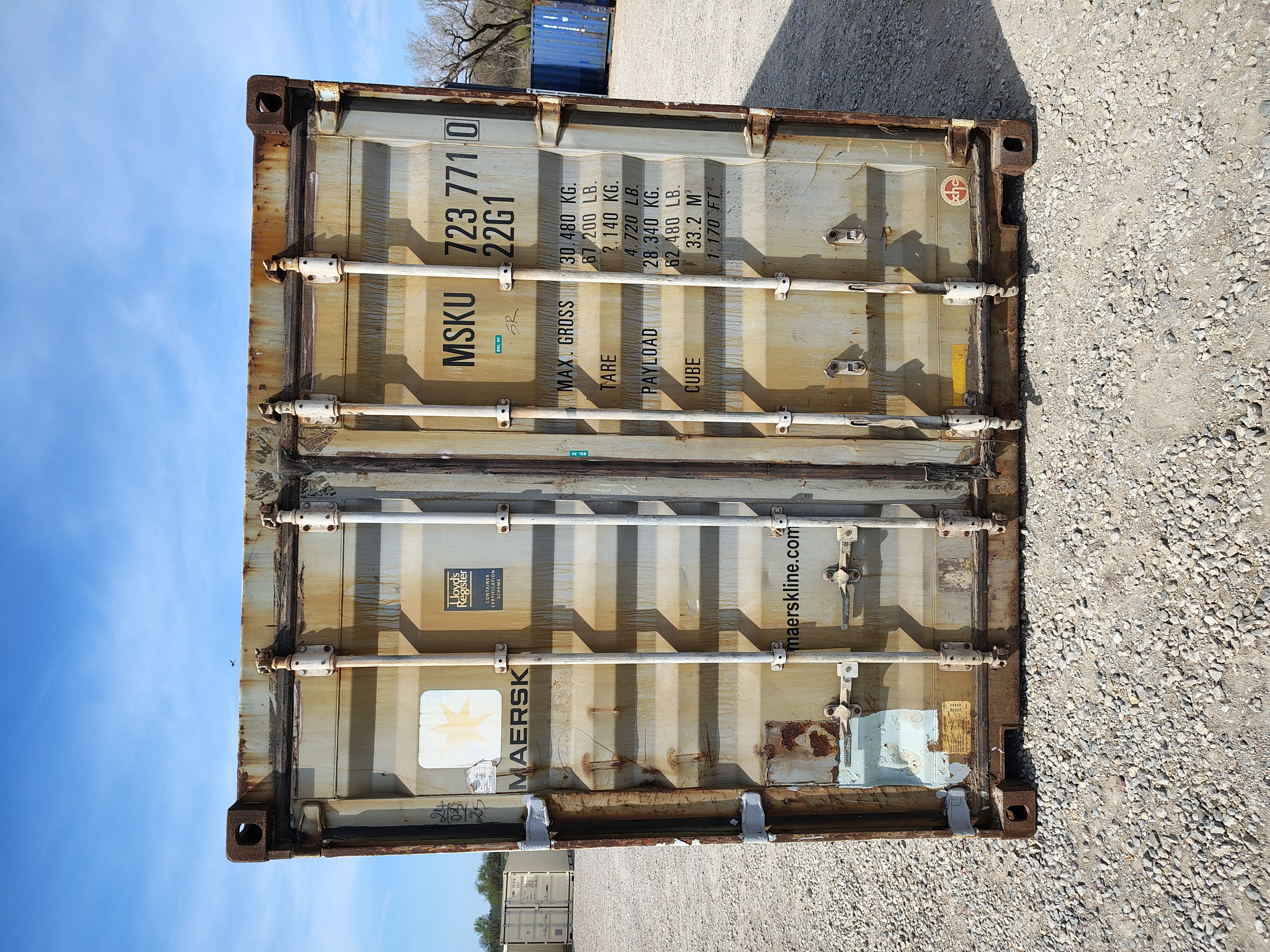 Front view of the product