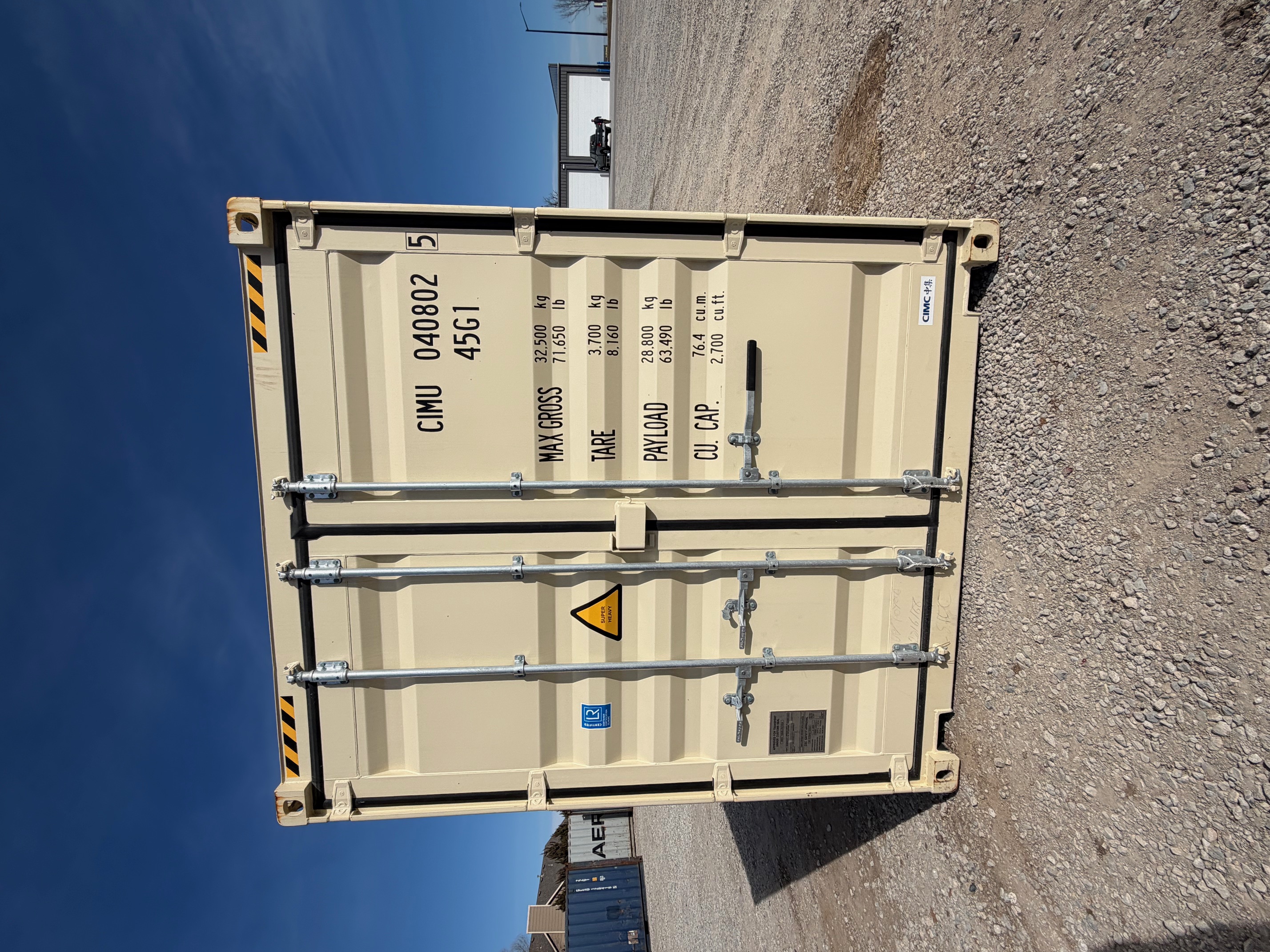 Front view of the product