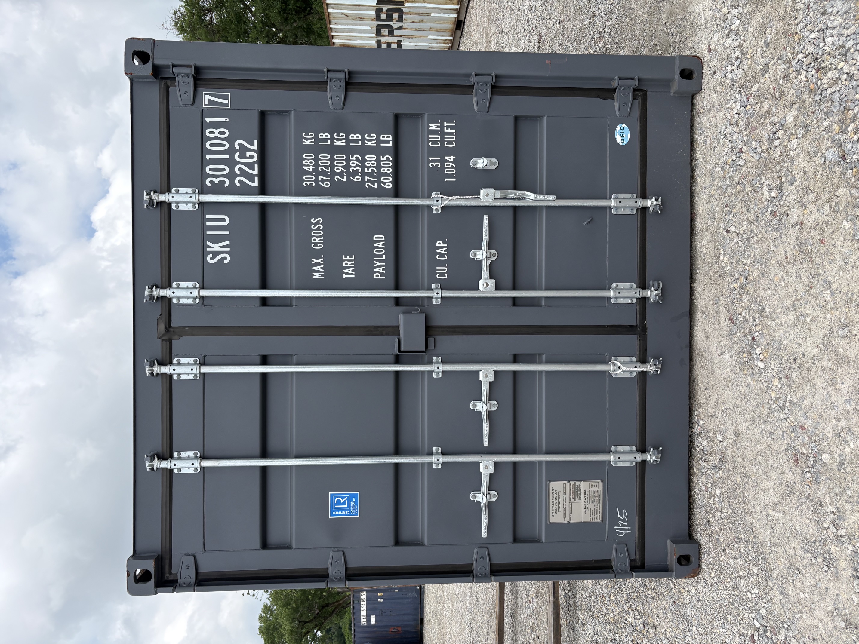 Front view of the product