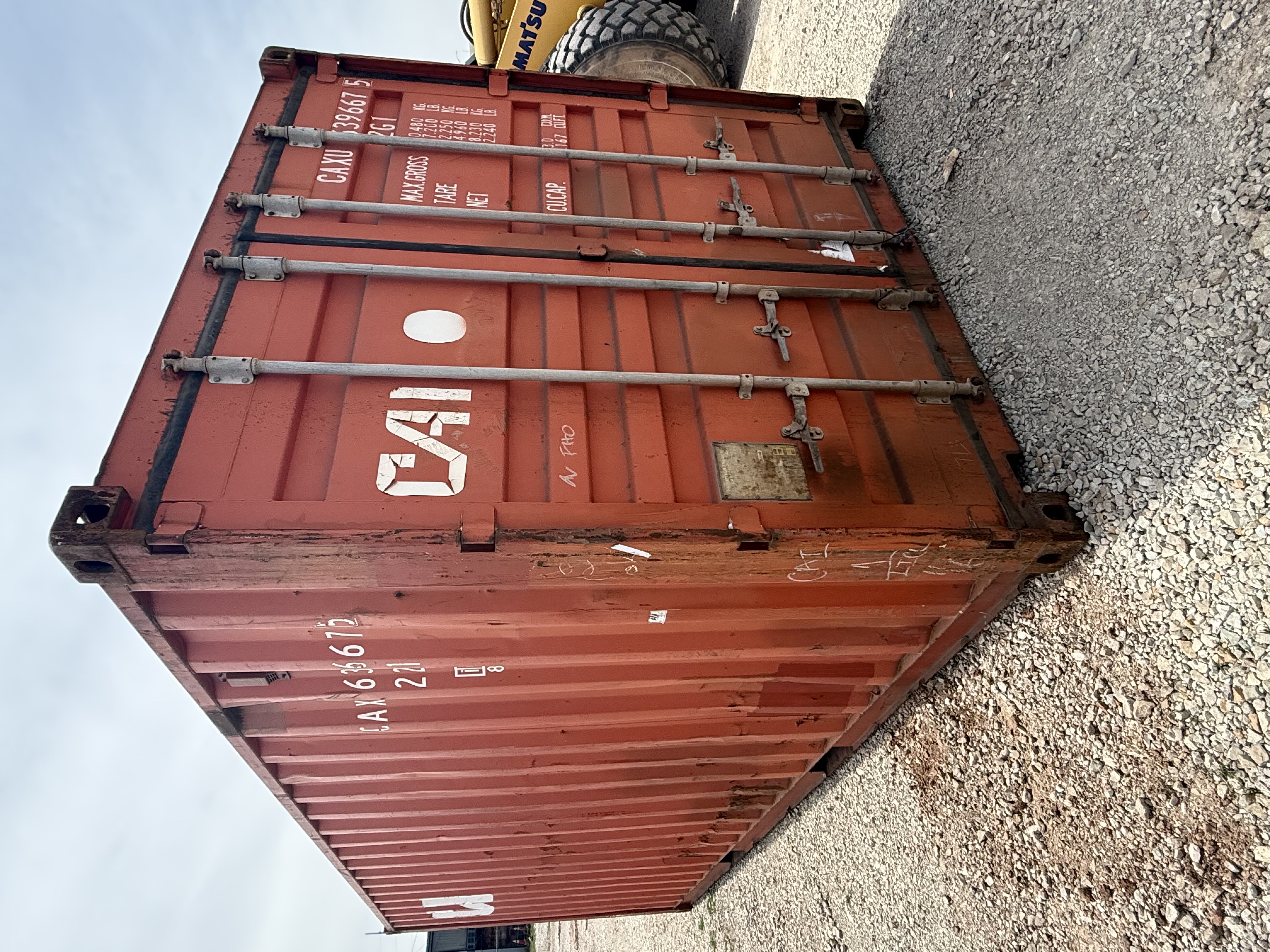 Front corner view of the product