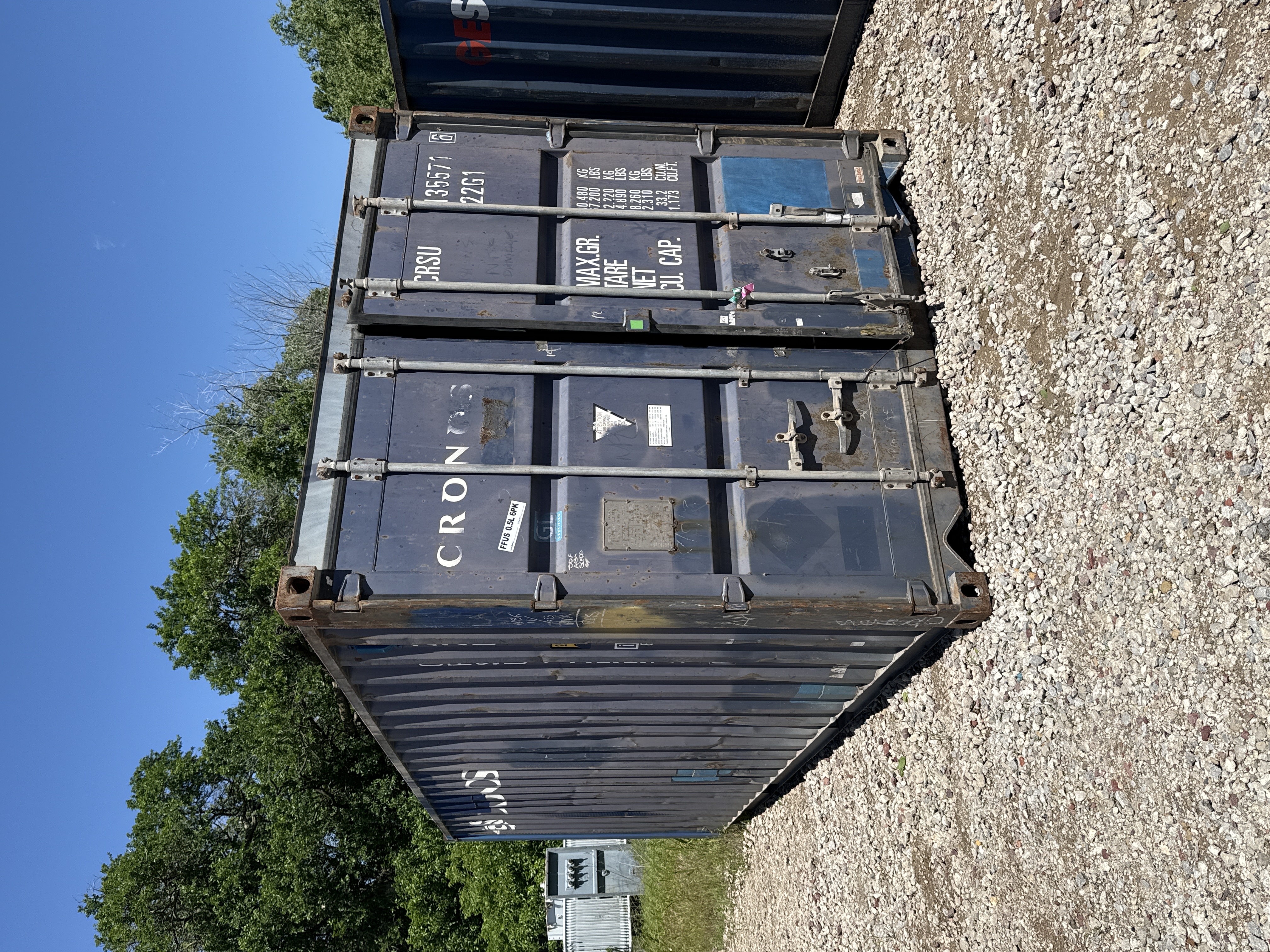 Front view of the product