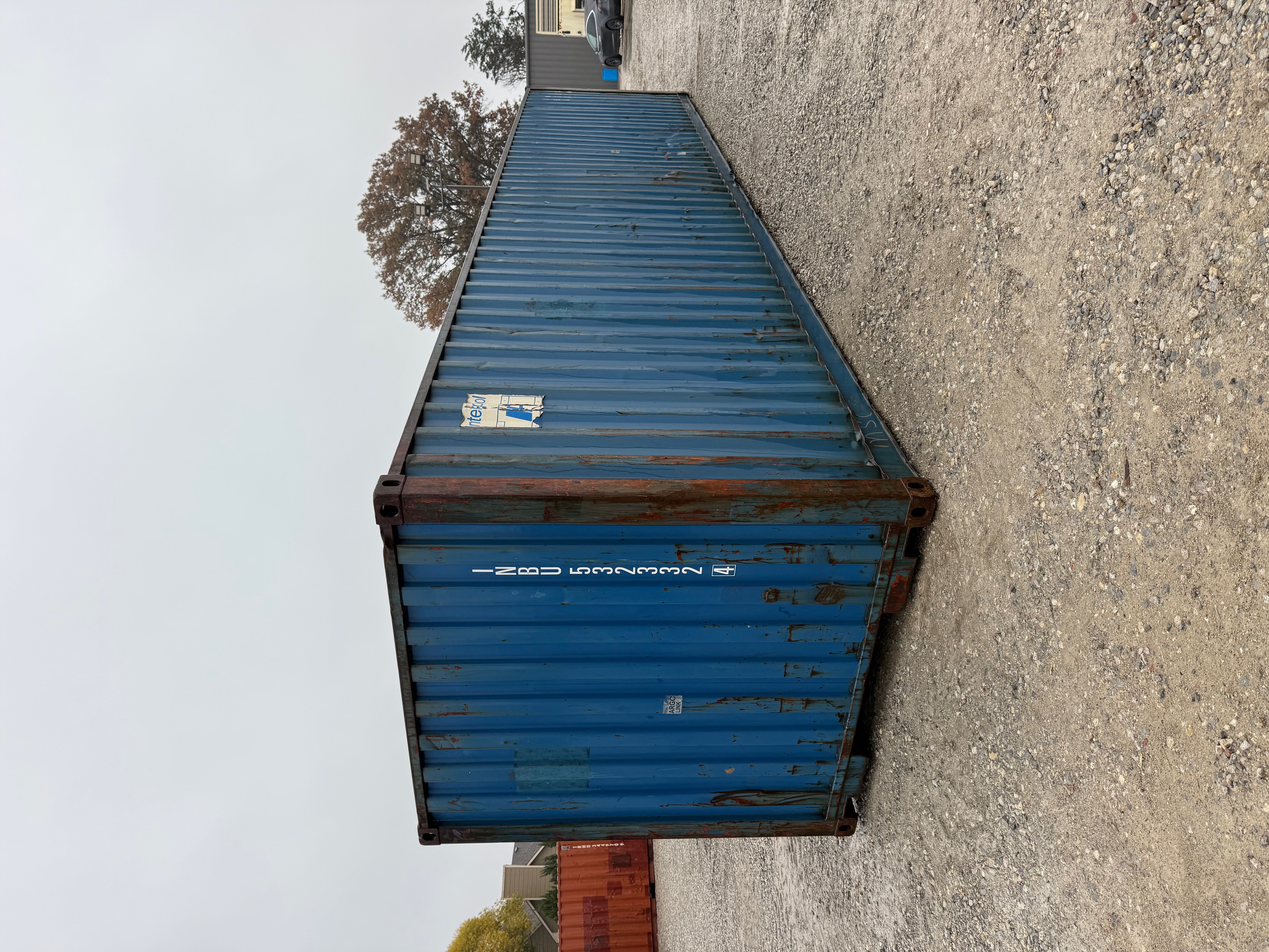 Rear corner view of the product