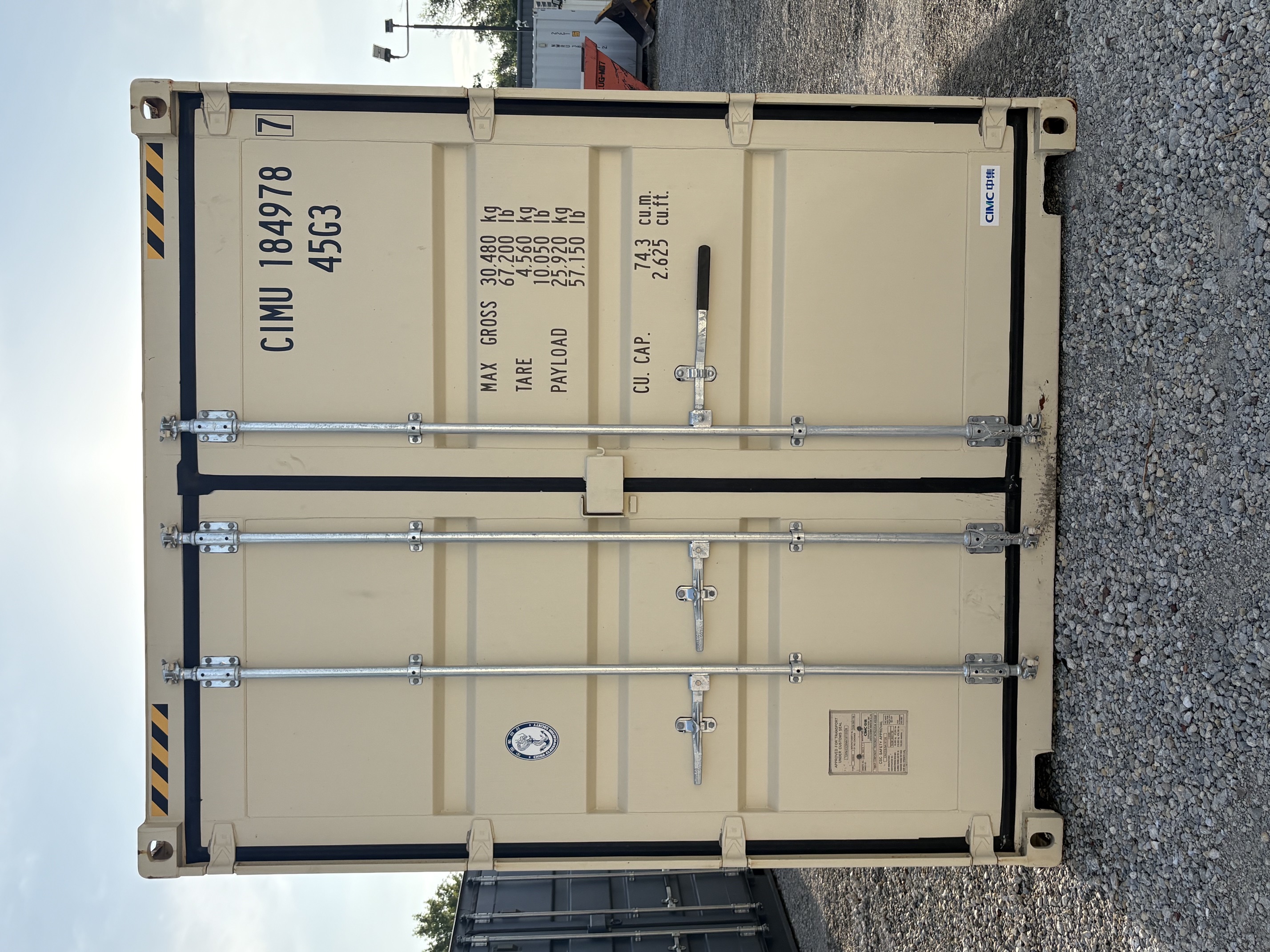 Front view of the product