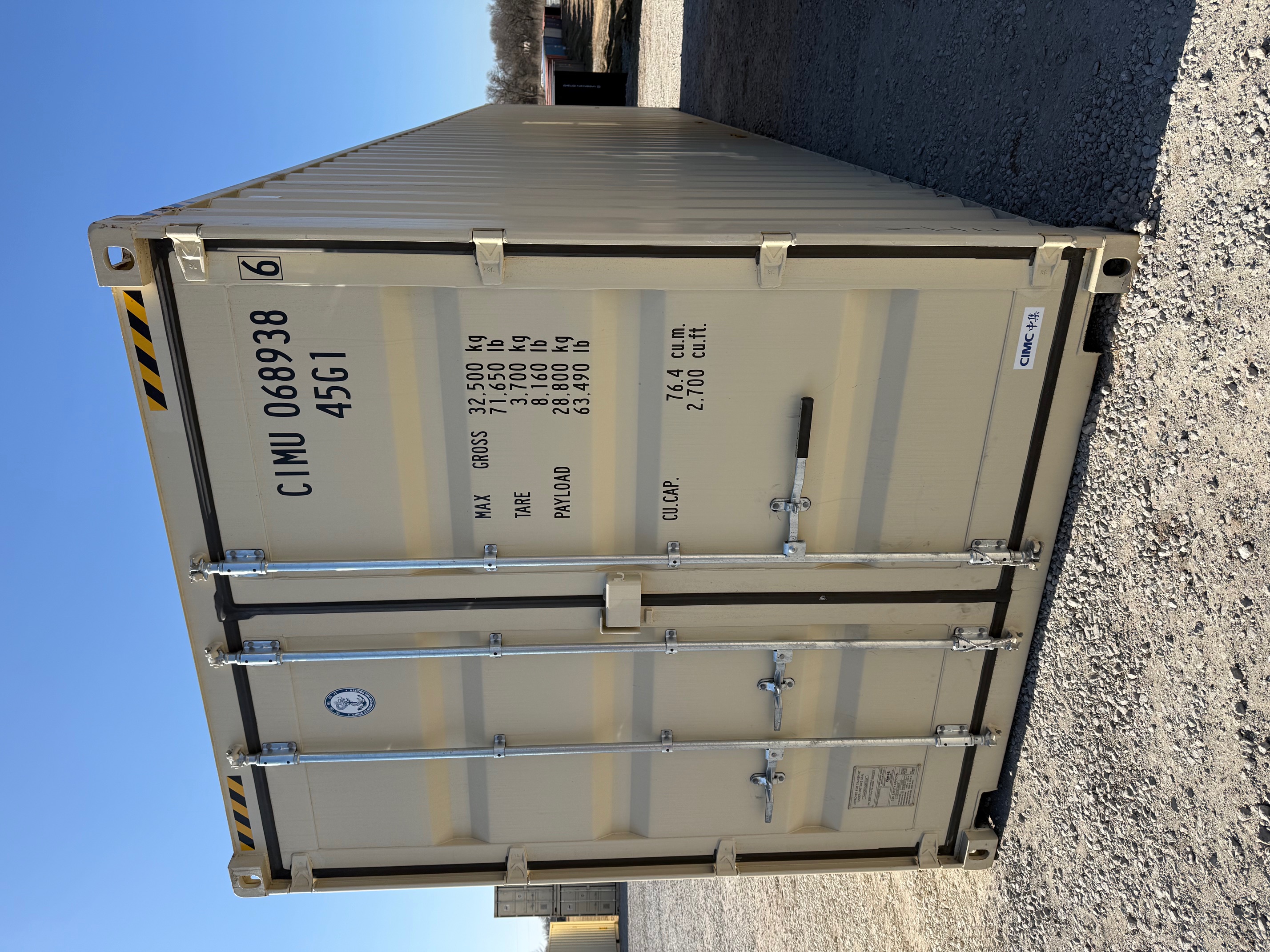 Front view of the product