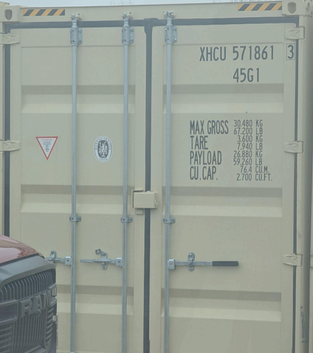 Rear corner view of the product