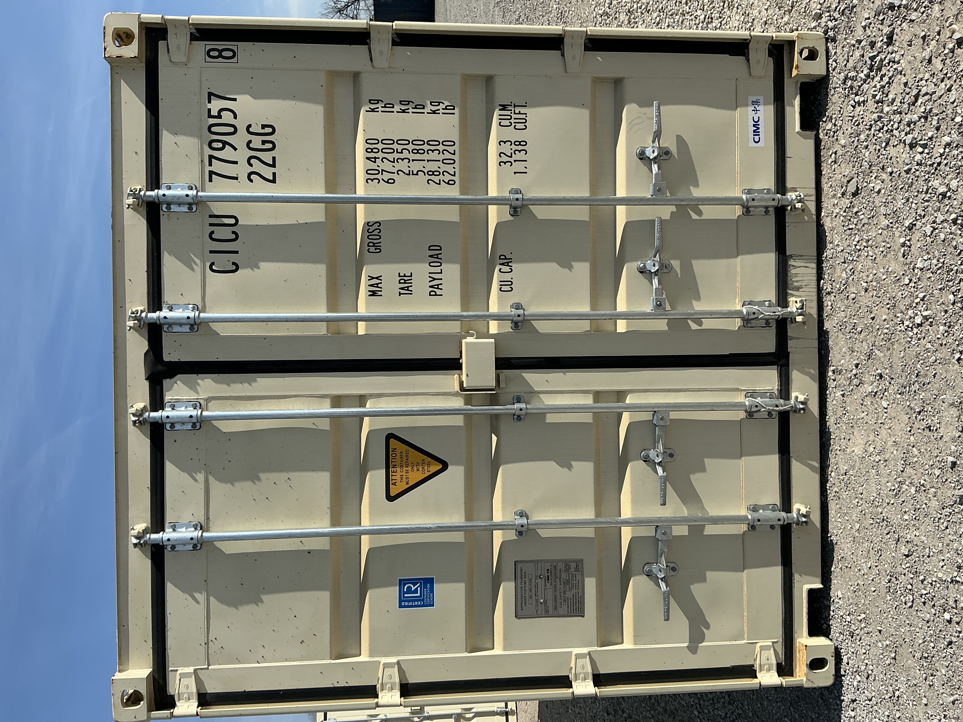 Front view of the product