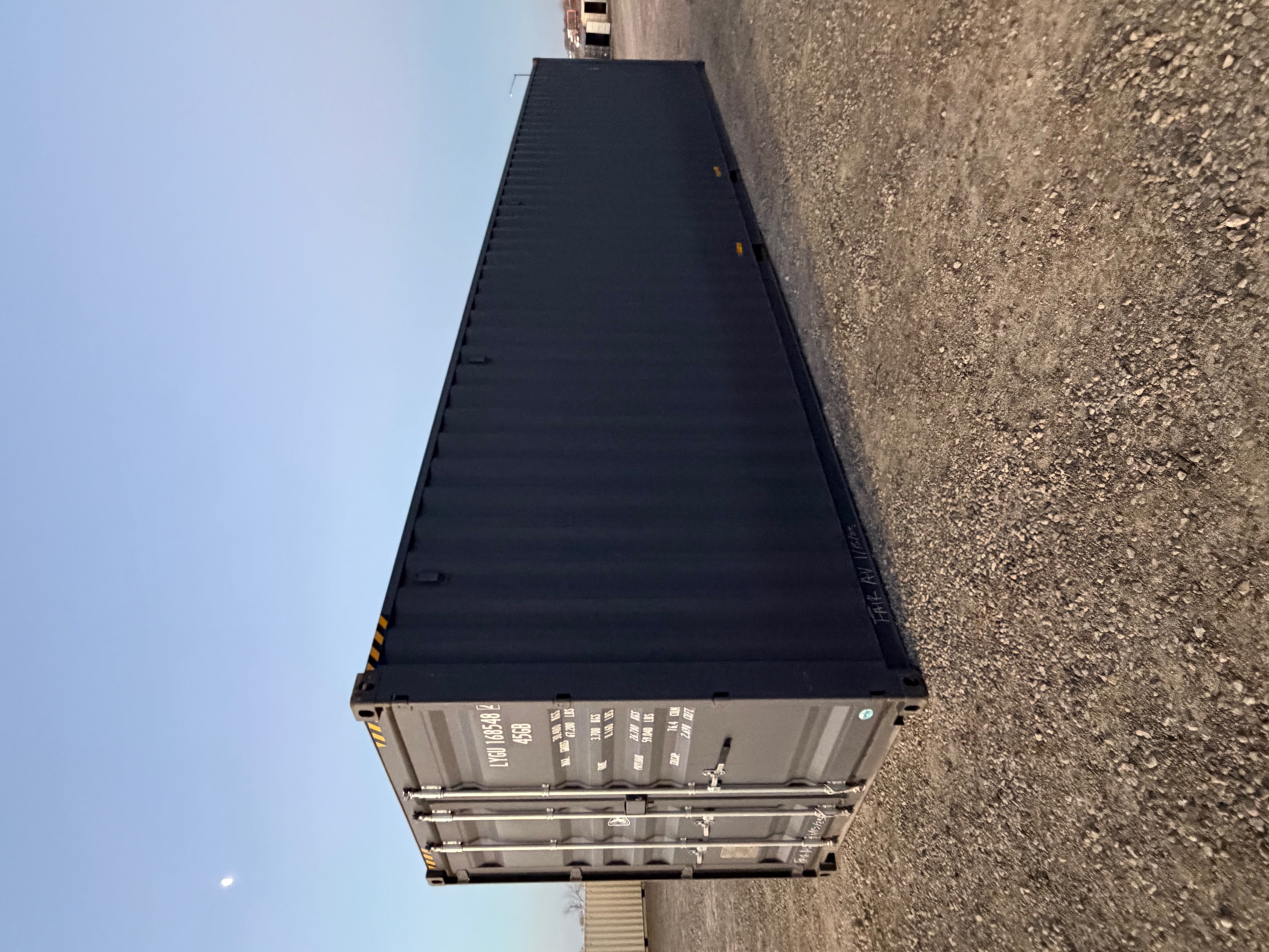 Front corner view of the product