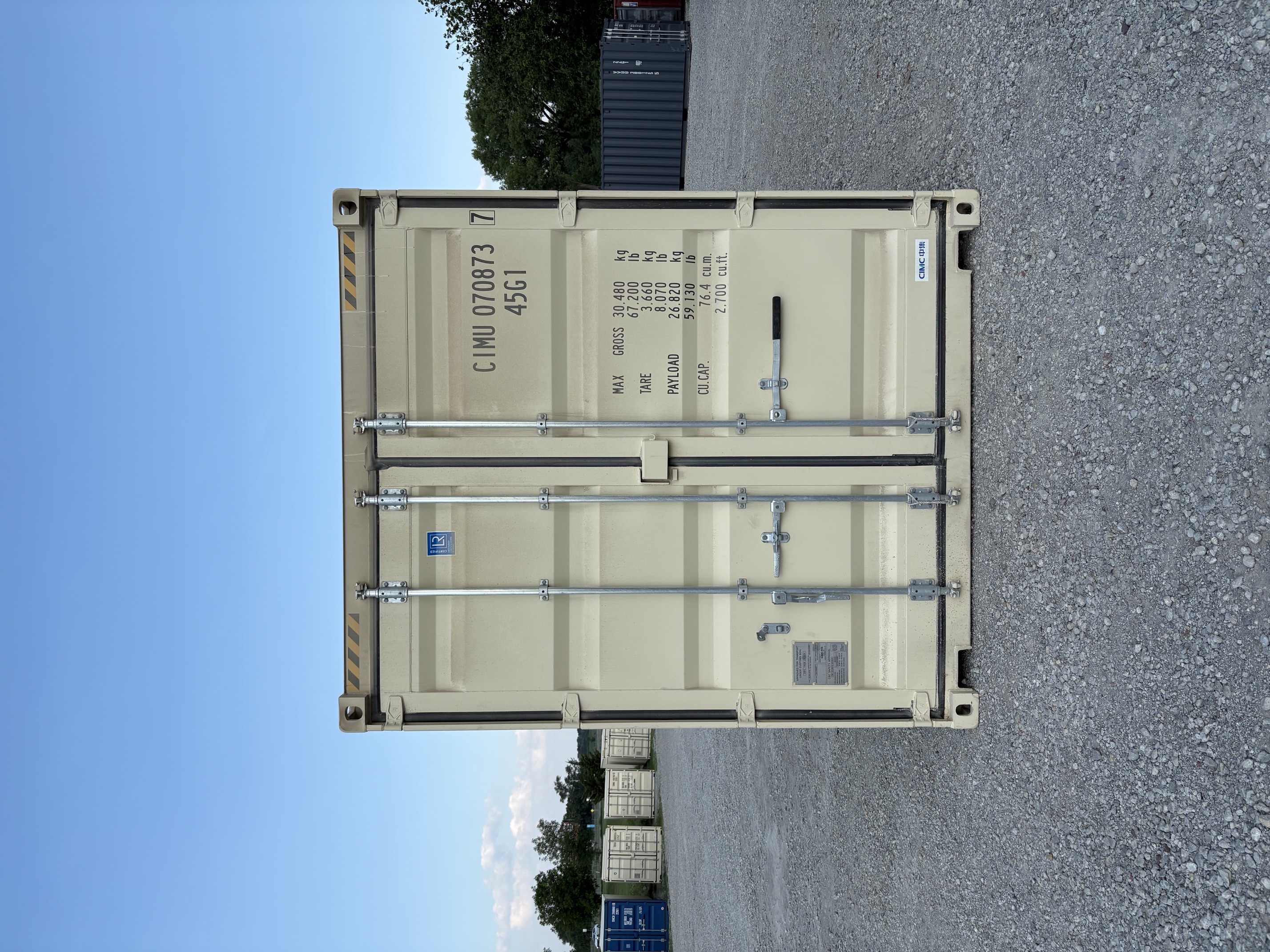 Front view of the product
