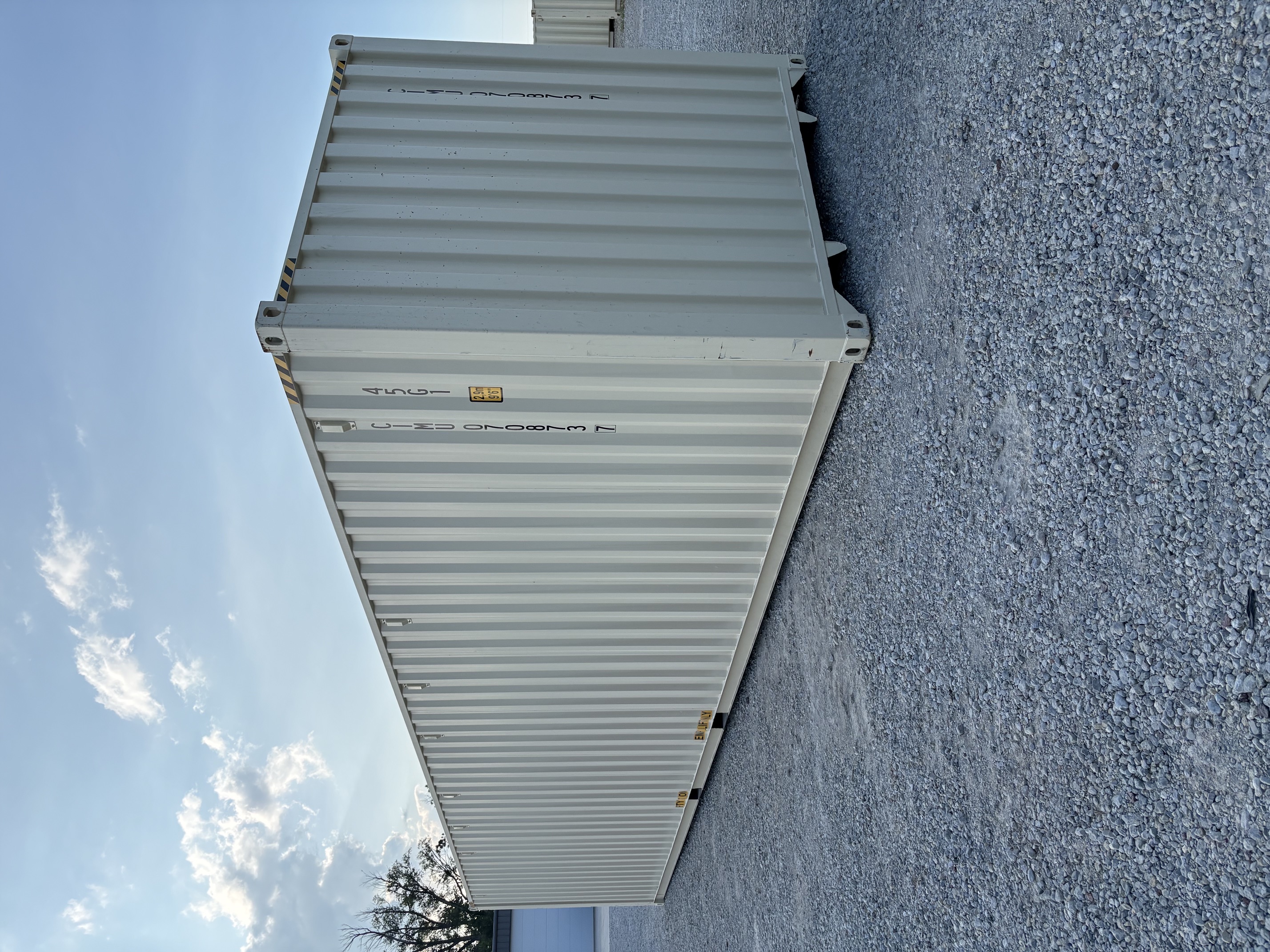 Rear corner view of the product