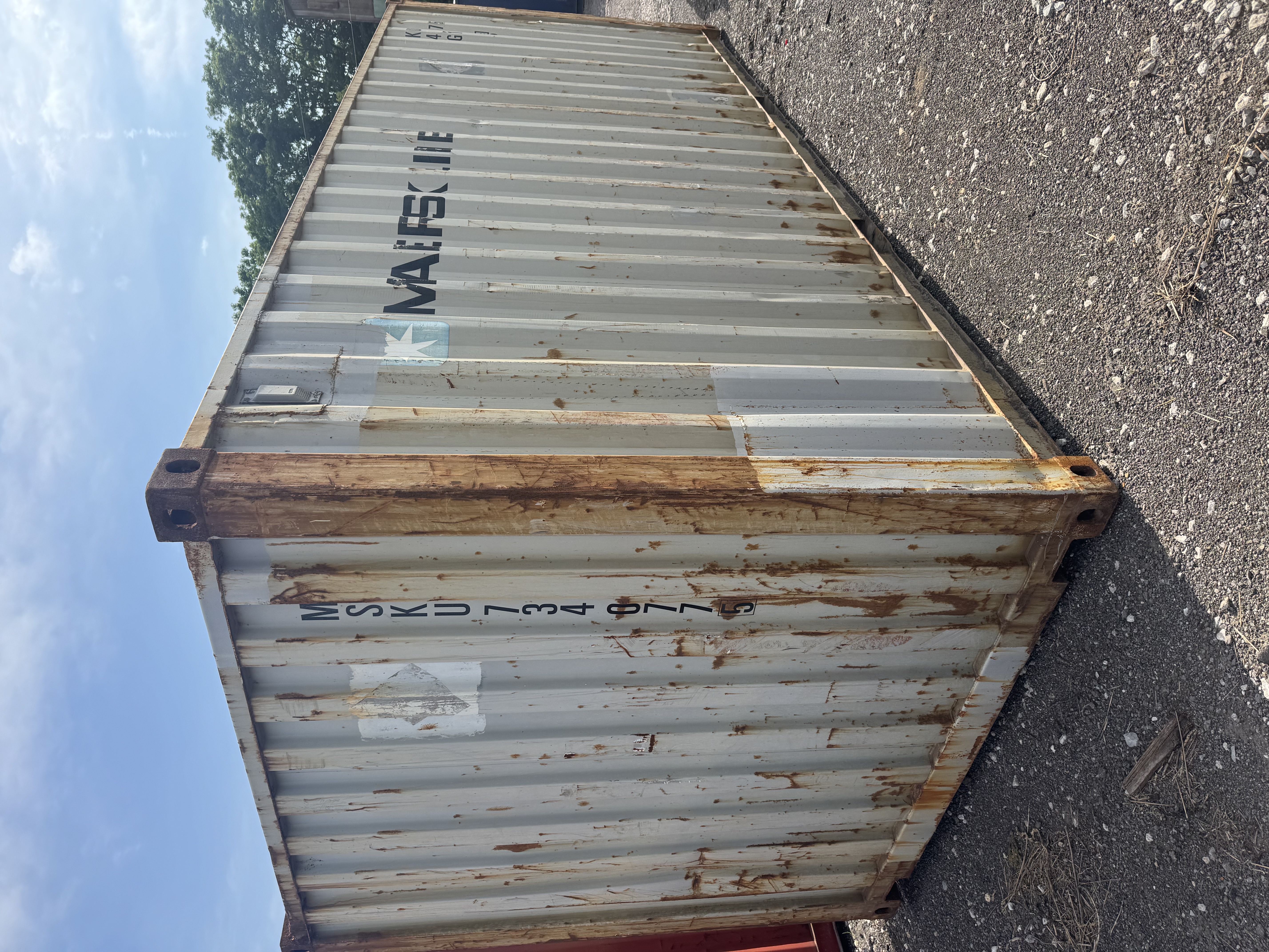 Rear corner view of the product