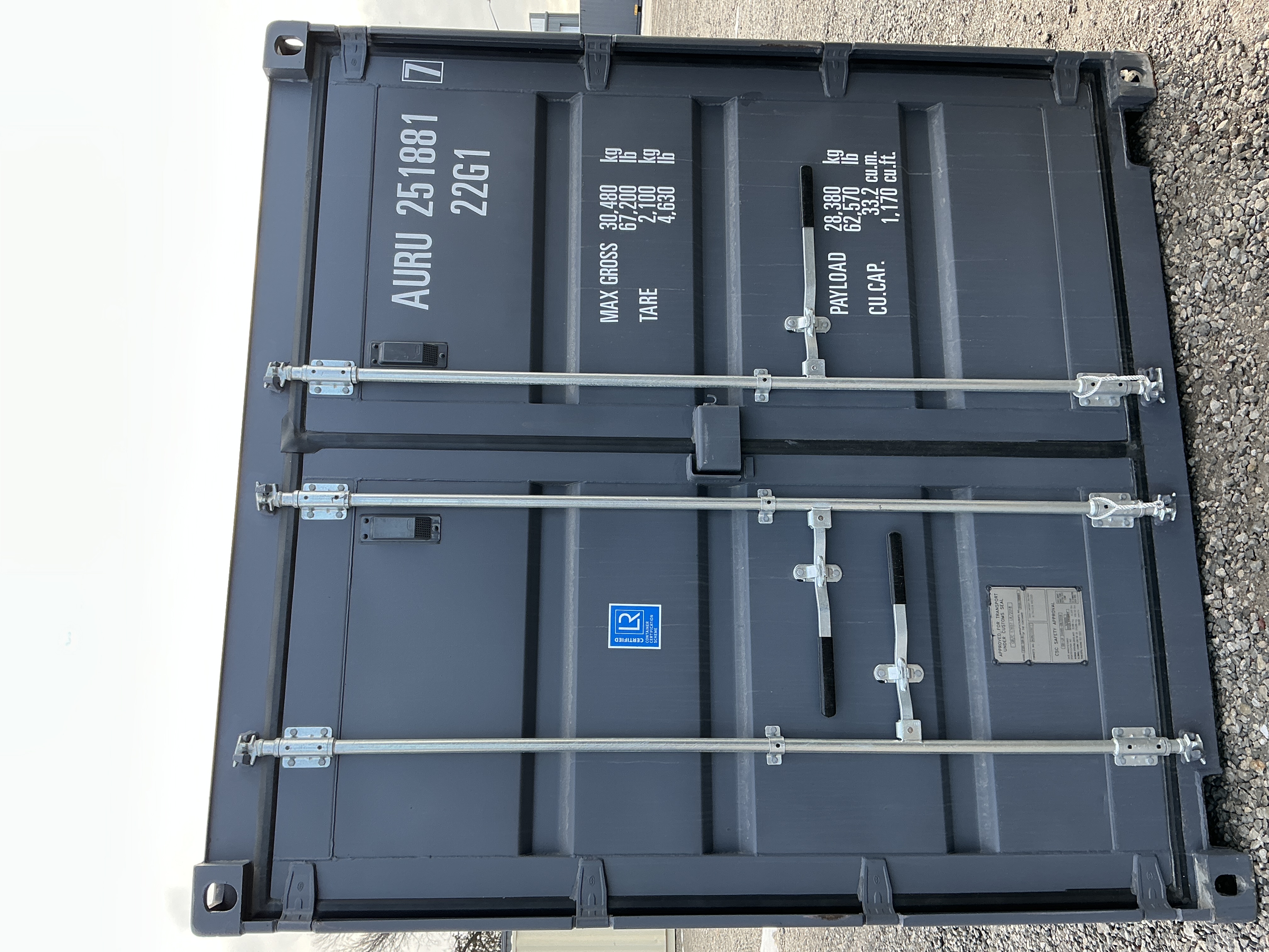 Front view of the product