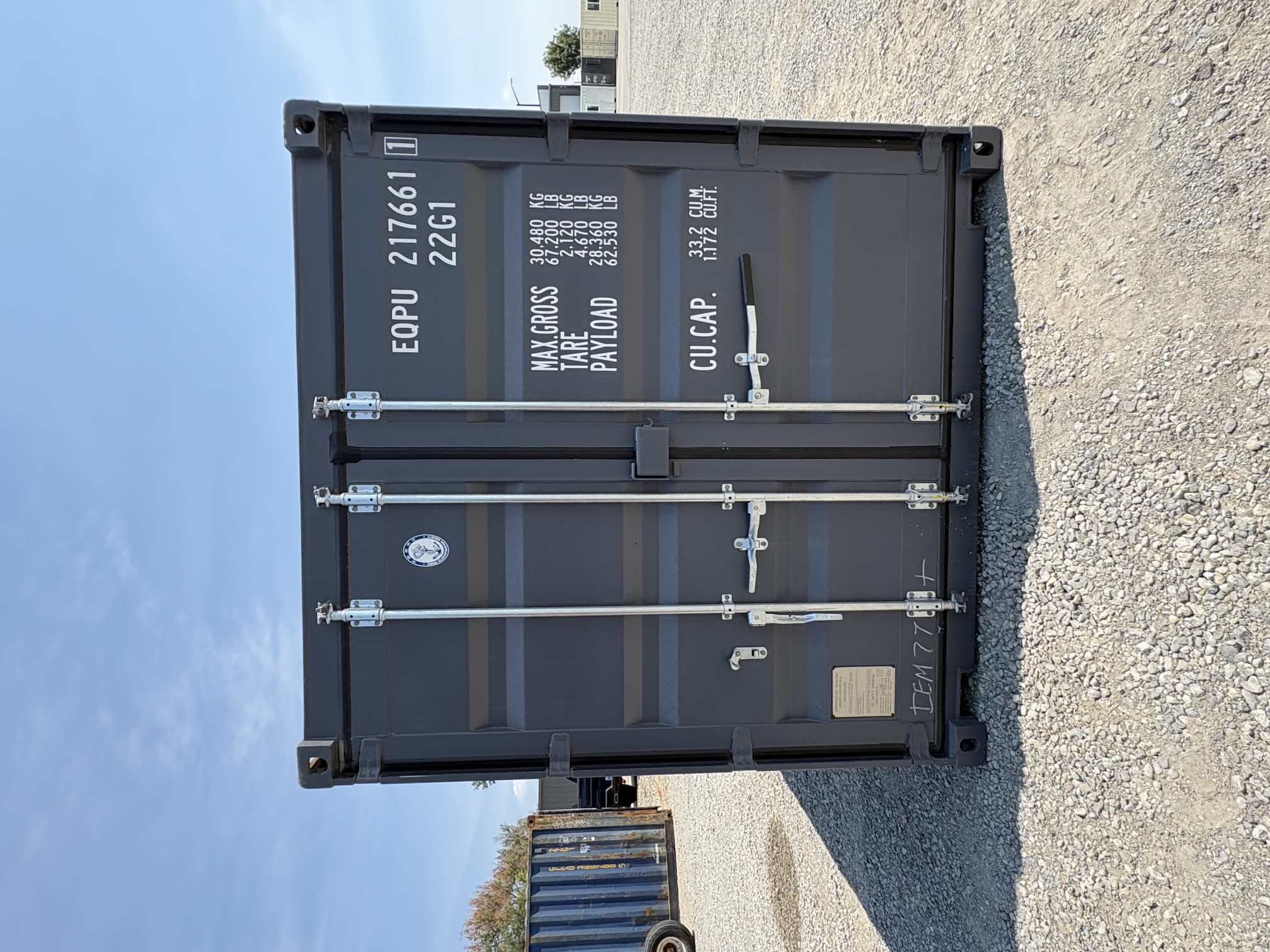 Front view of the product