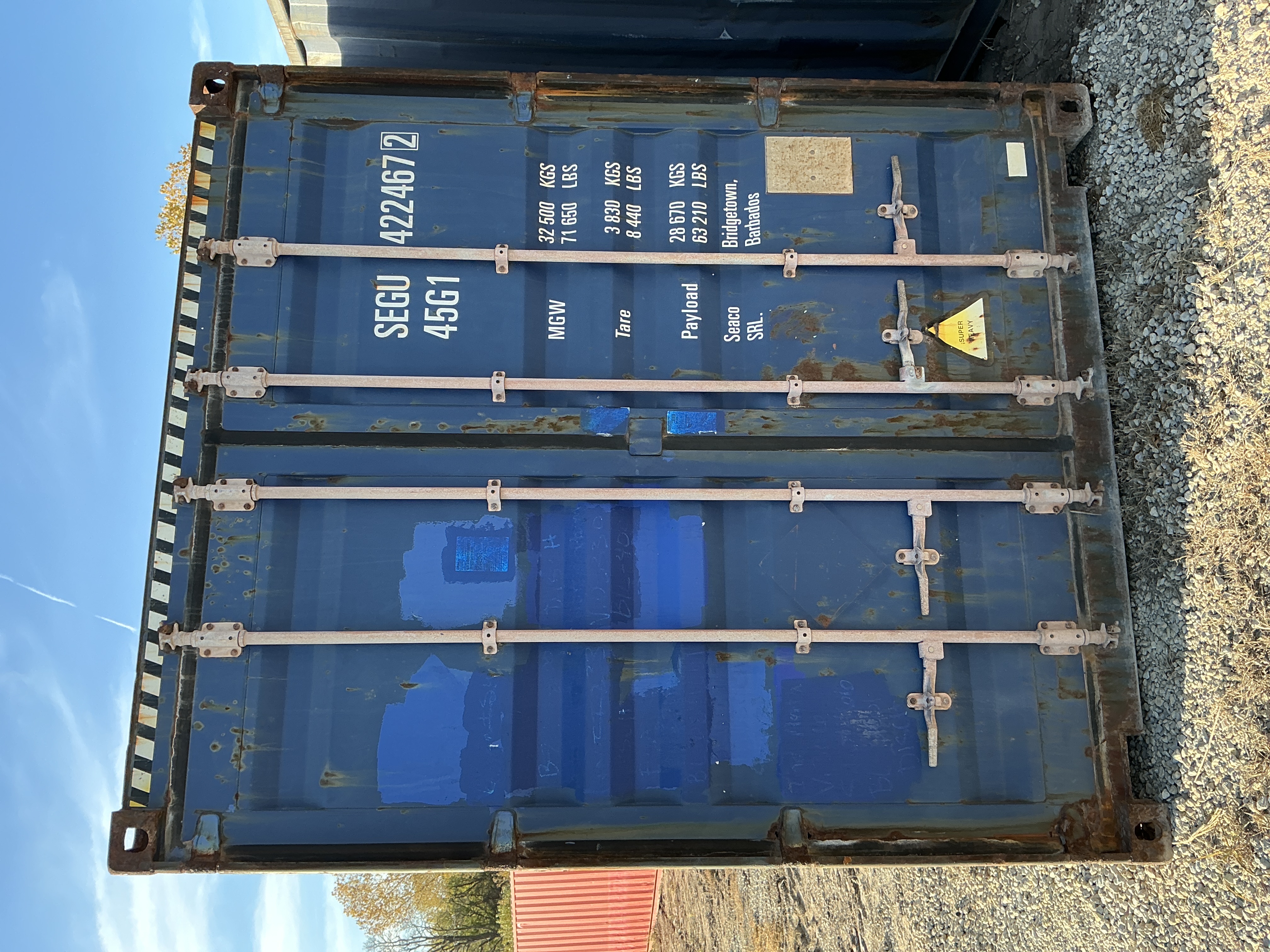 Front view of the product