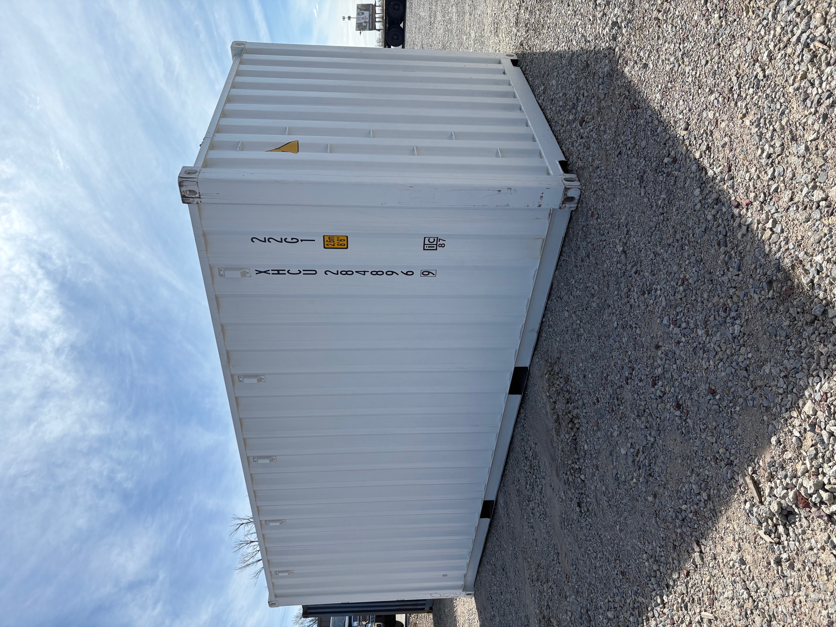 Rear corner view of the product