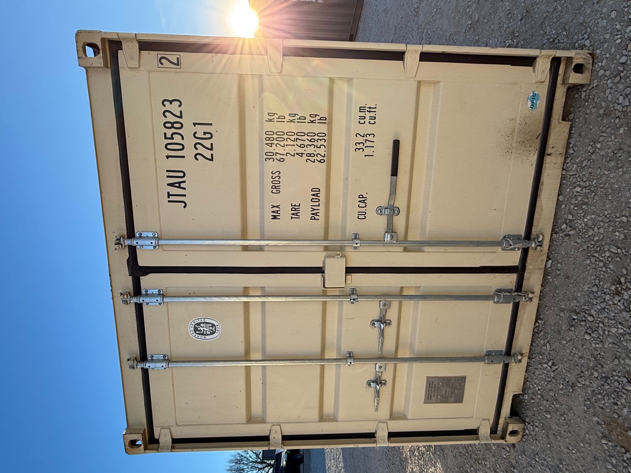 Front view of the product