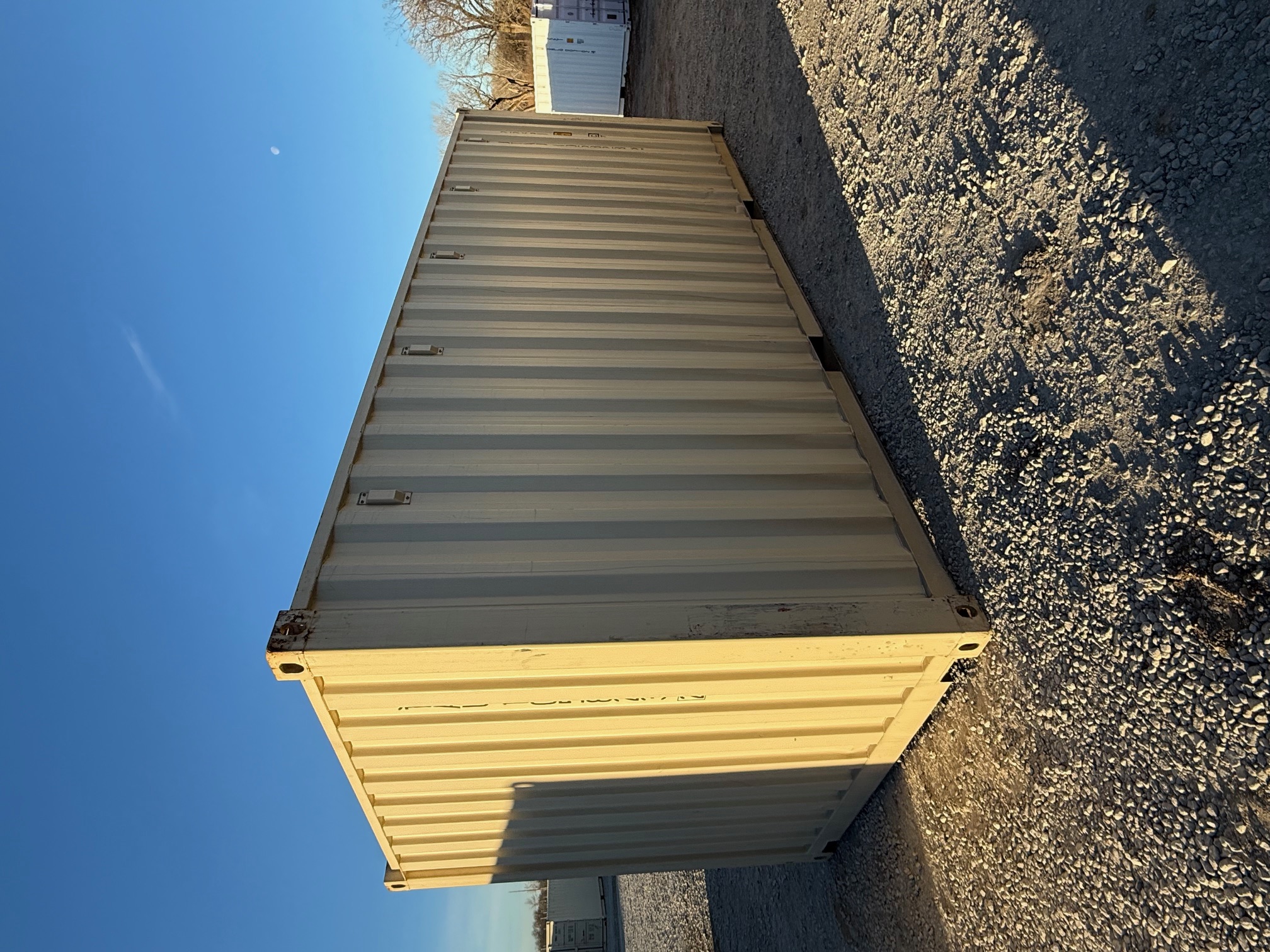 Rear corner view of the product