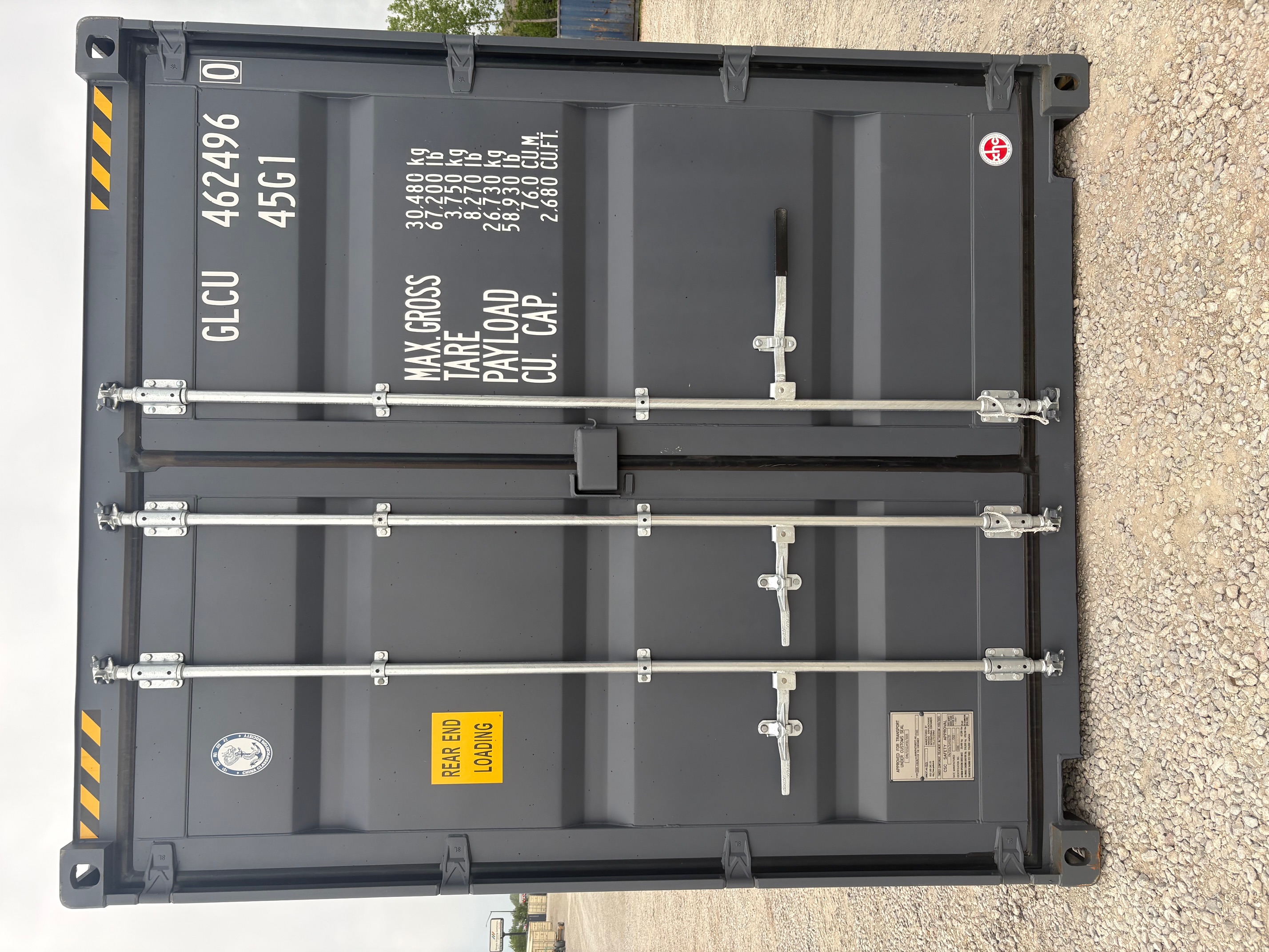 Front view of the product