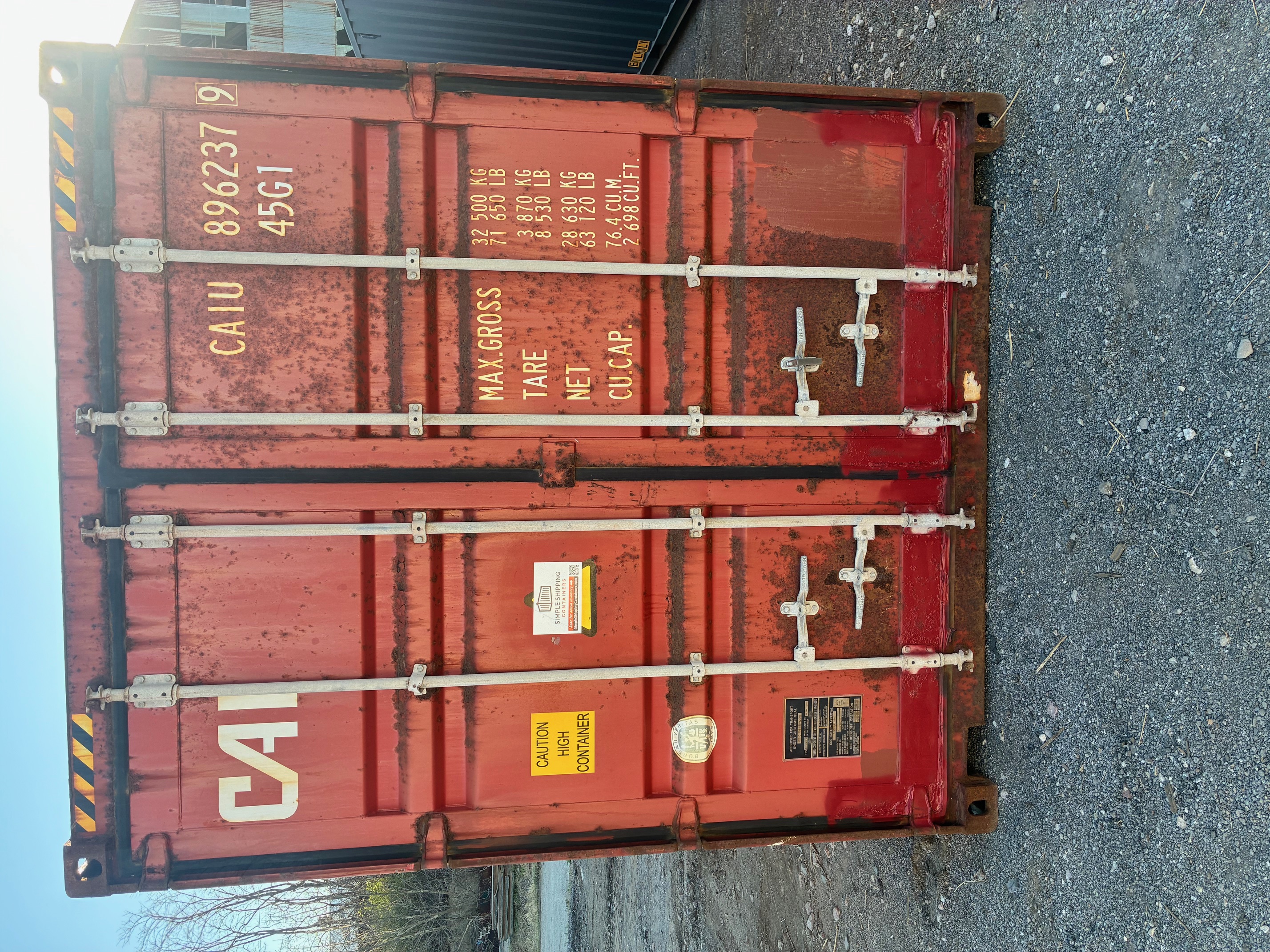 Front view of the product