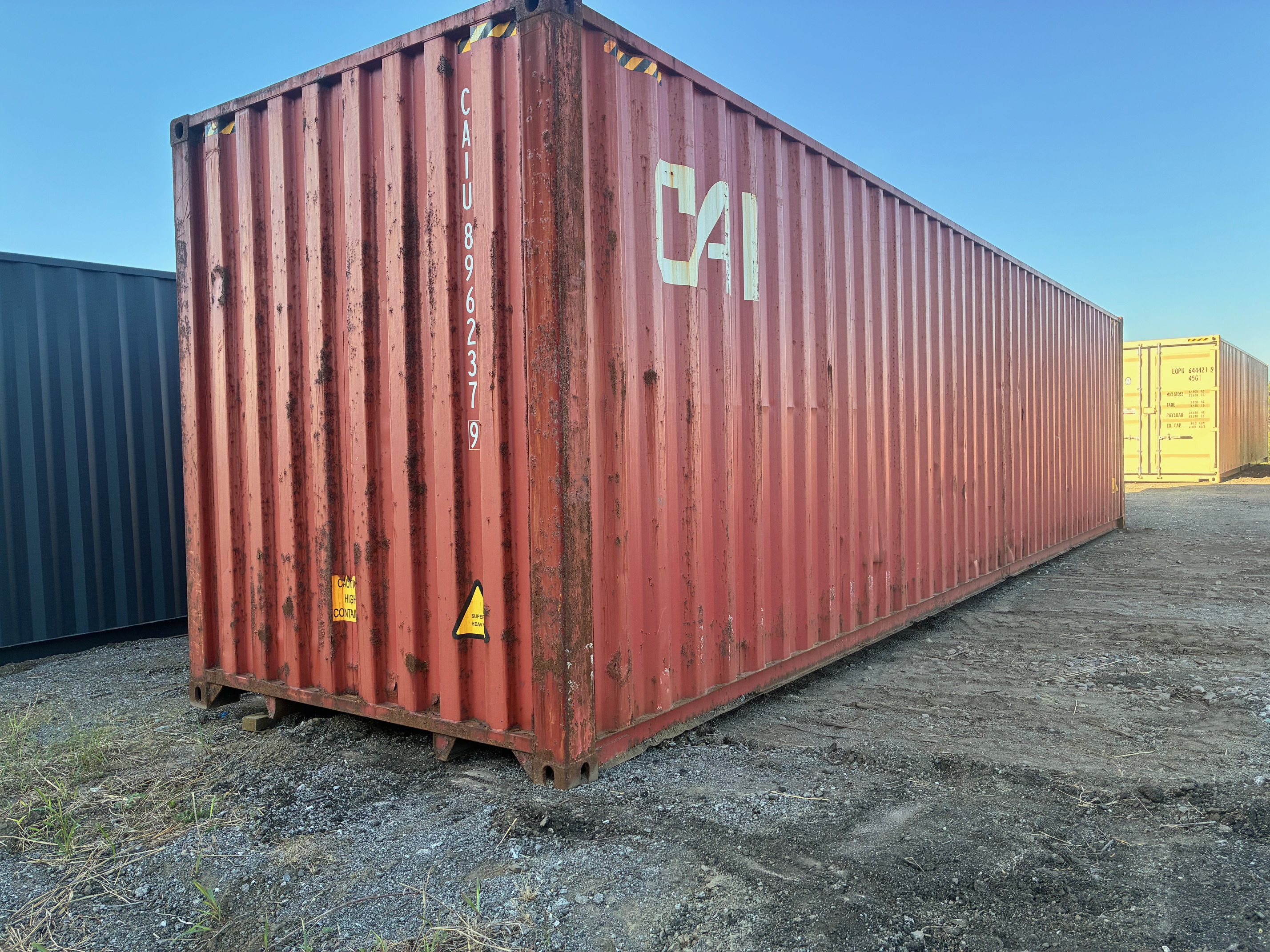 Rear corner view of the product