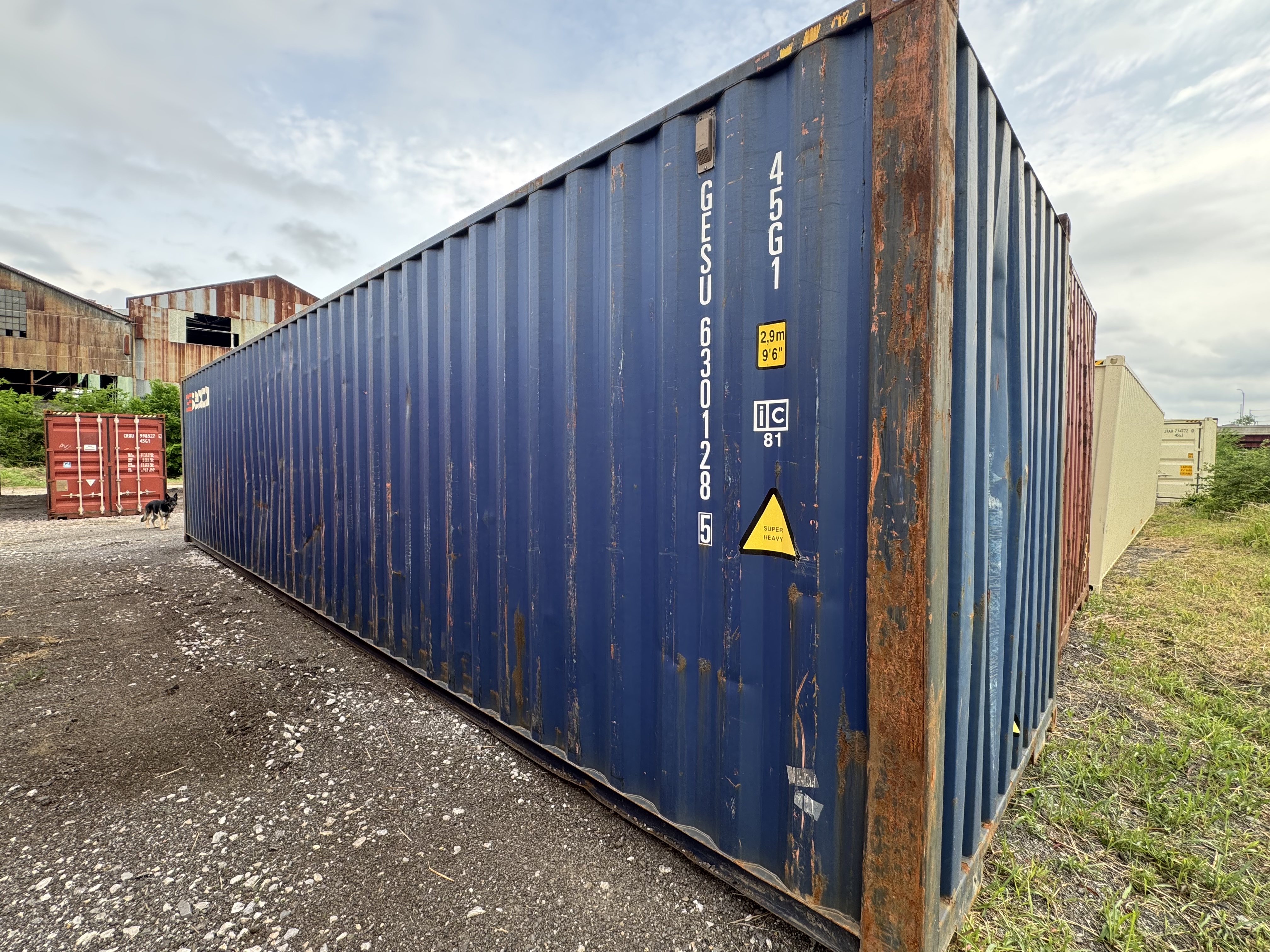 Front corner view of the product