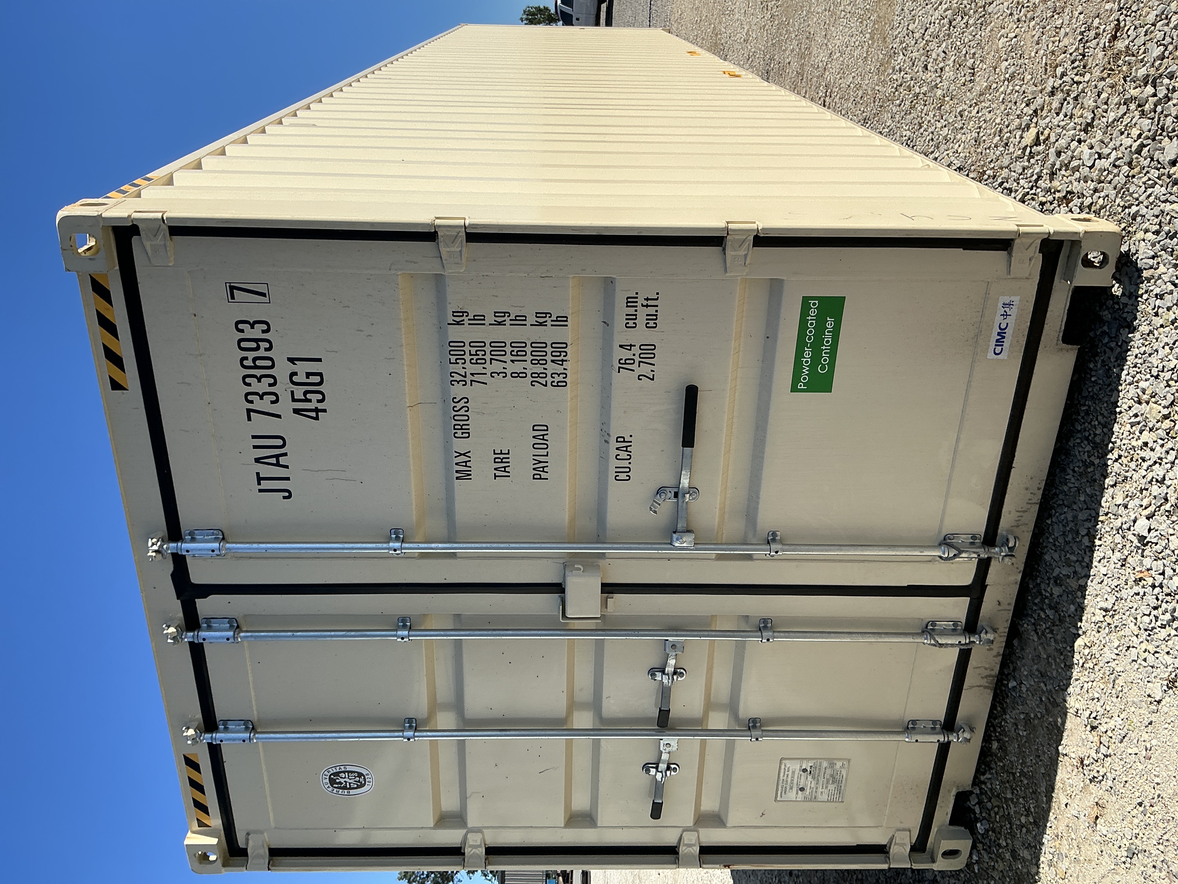 Front view of the product