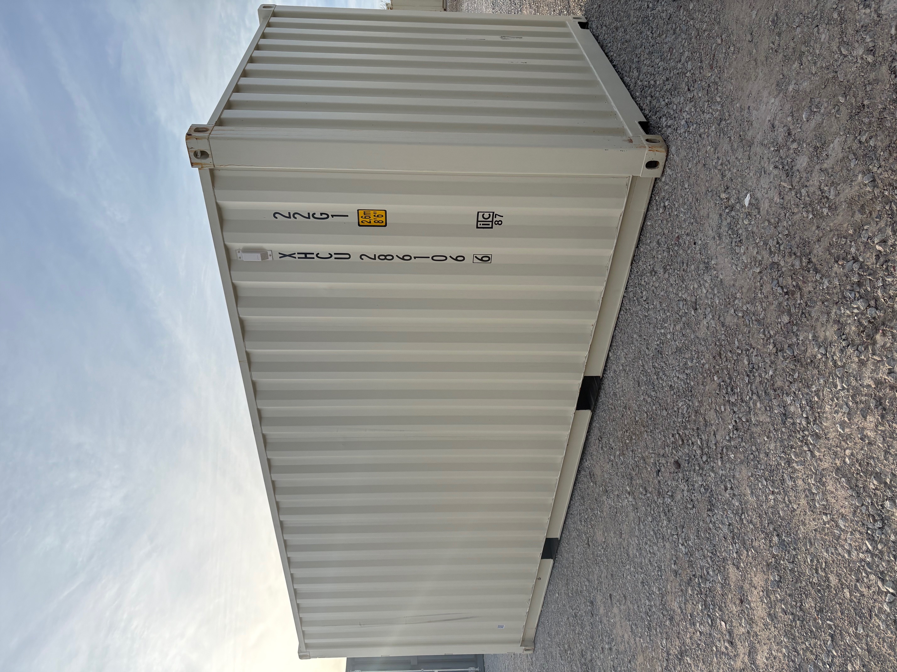 Rear corner view of the product