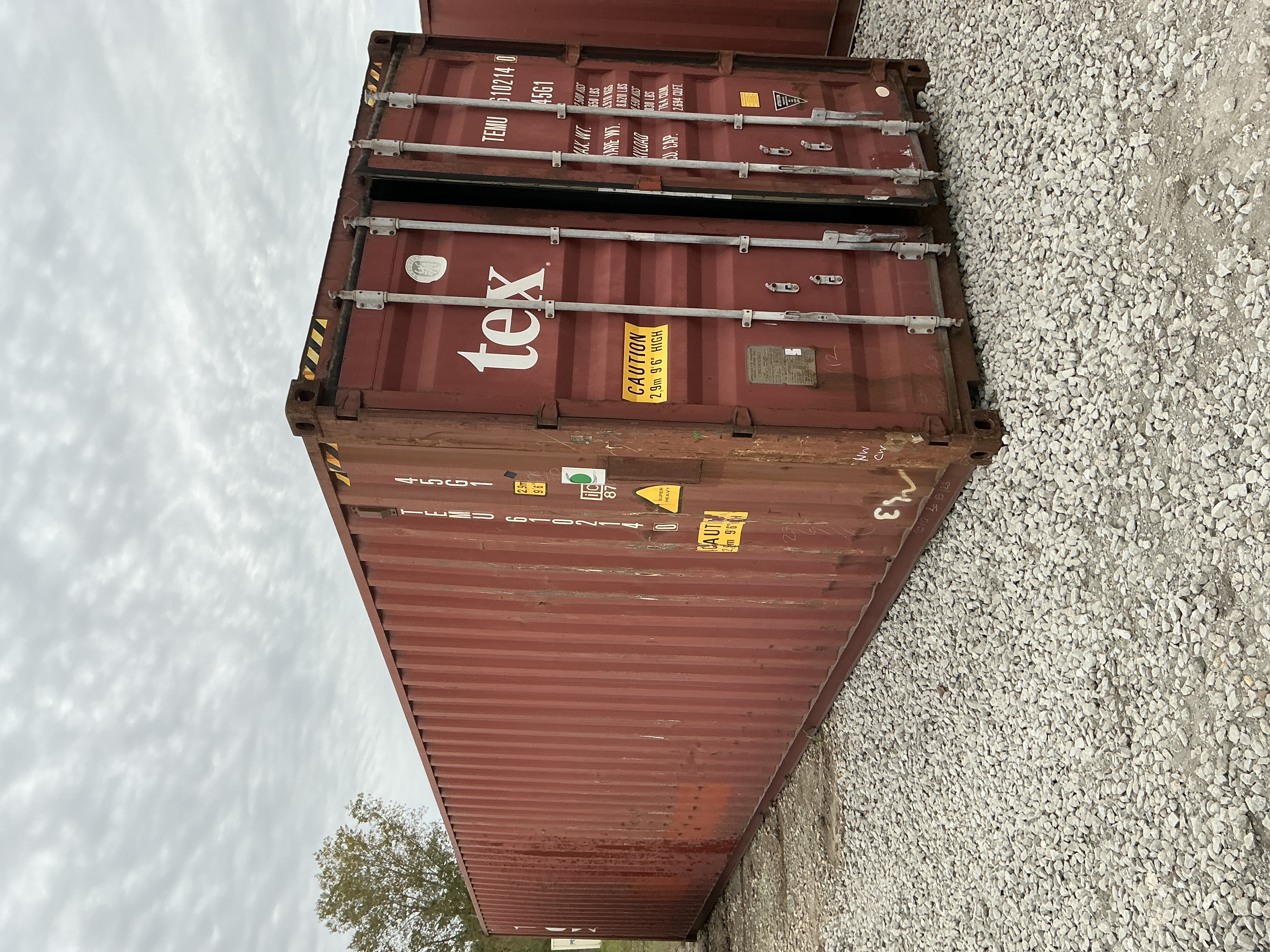 Front corner view of the product