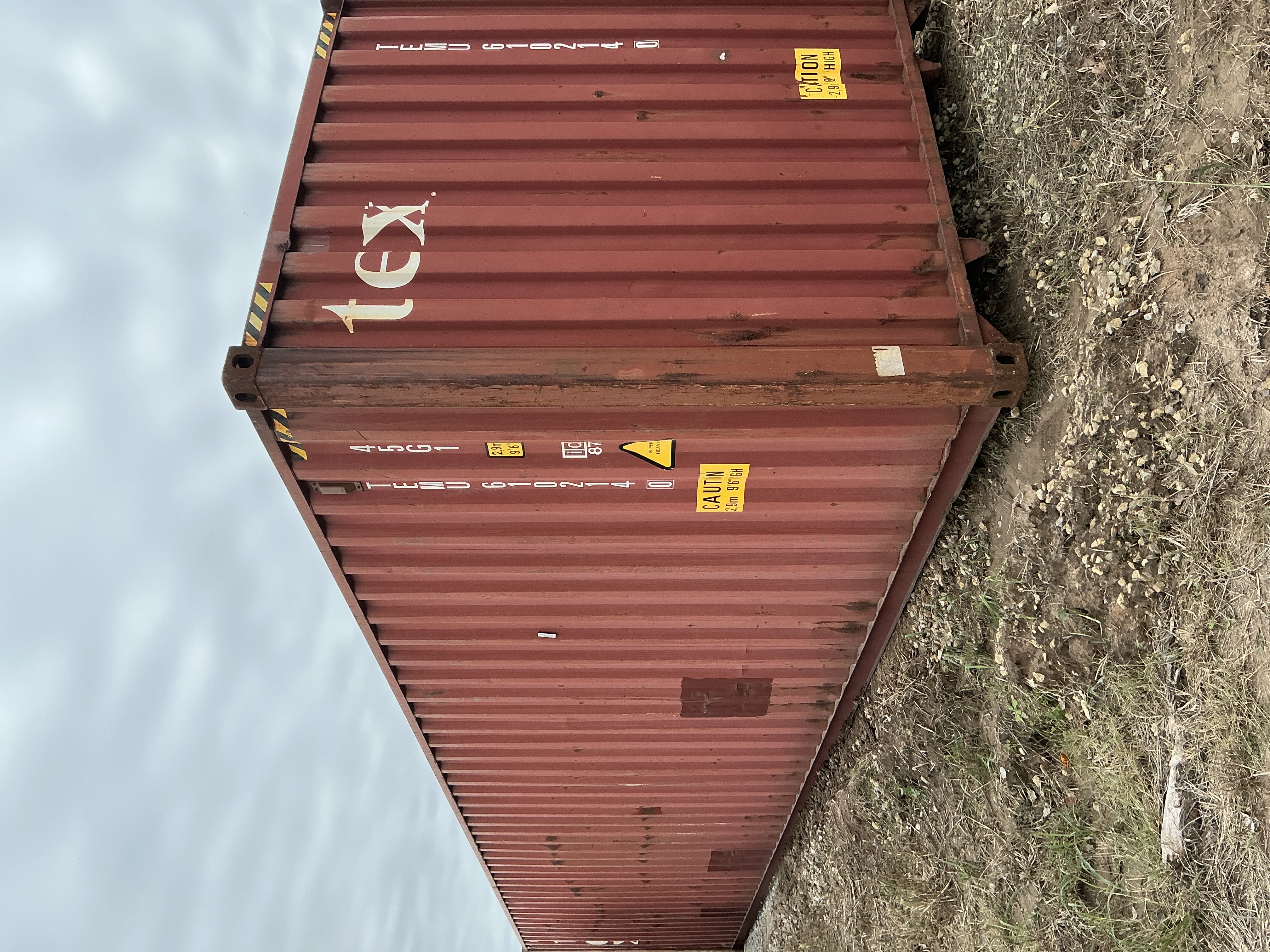 Rear corner view of the product