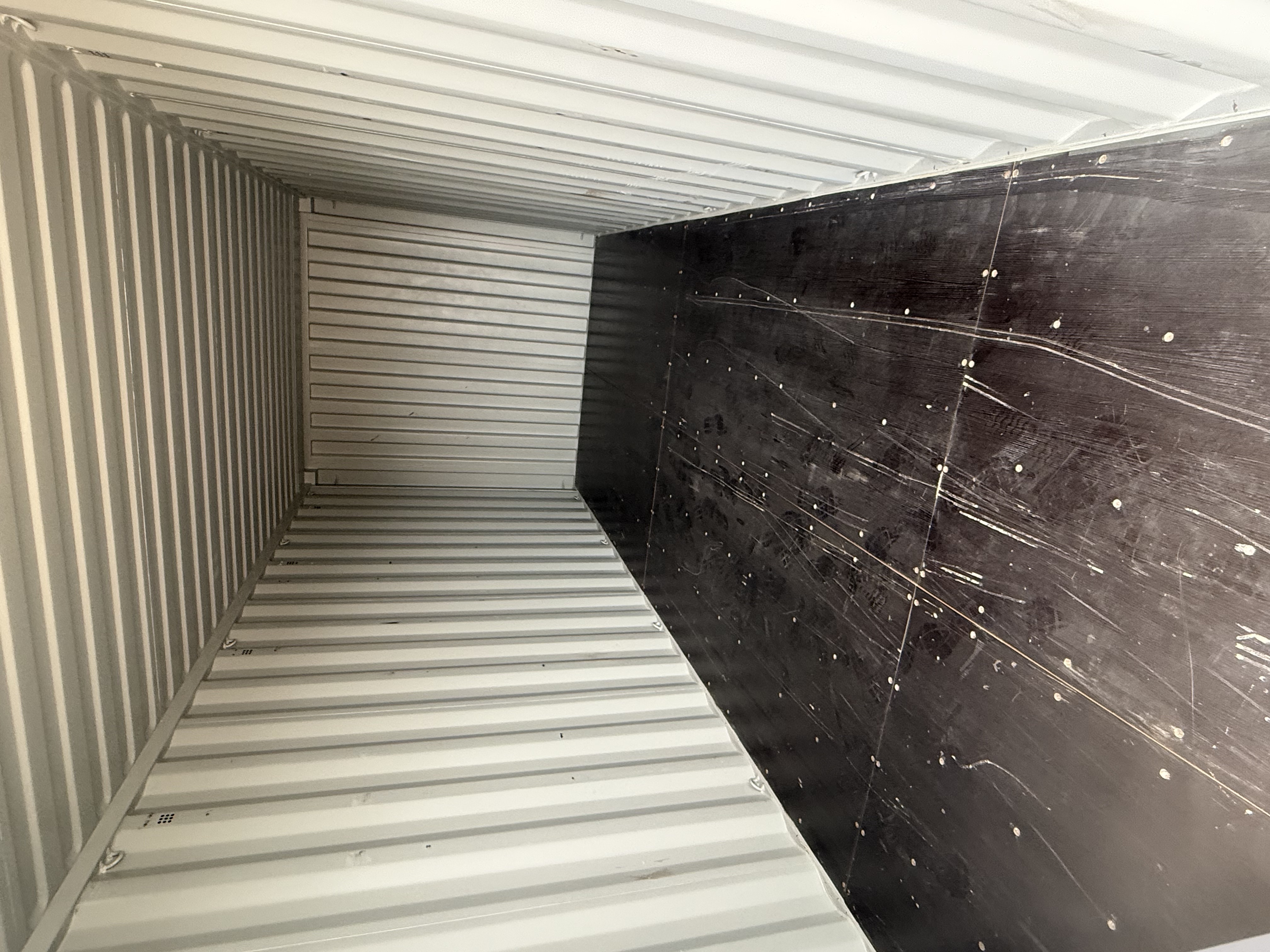 Front corner view of the product