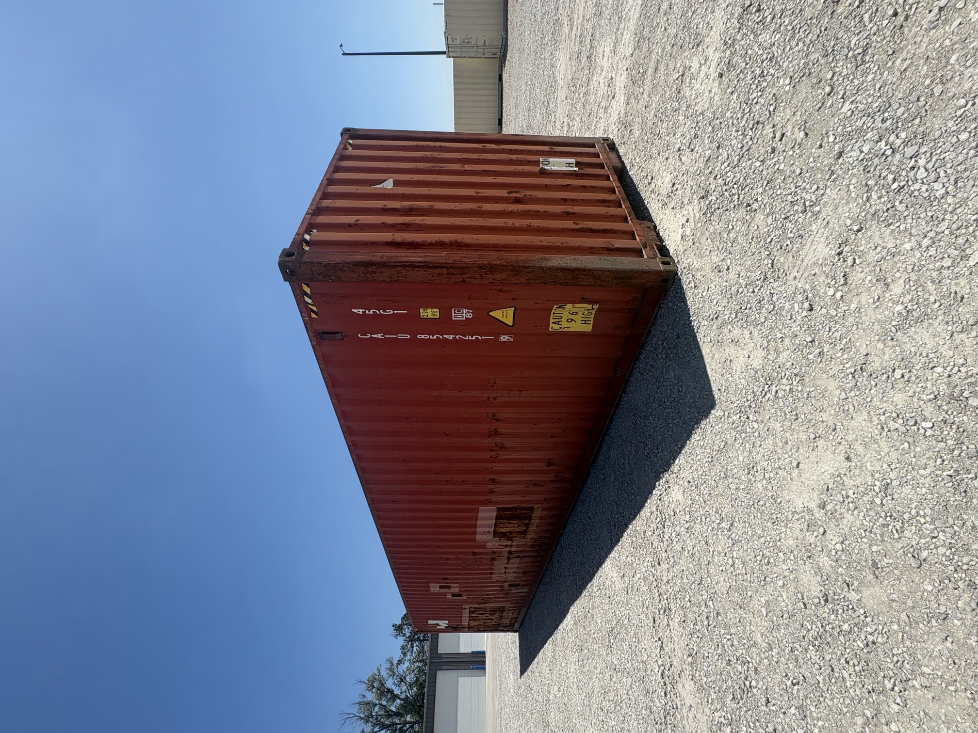 Rear corner view of the product