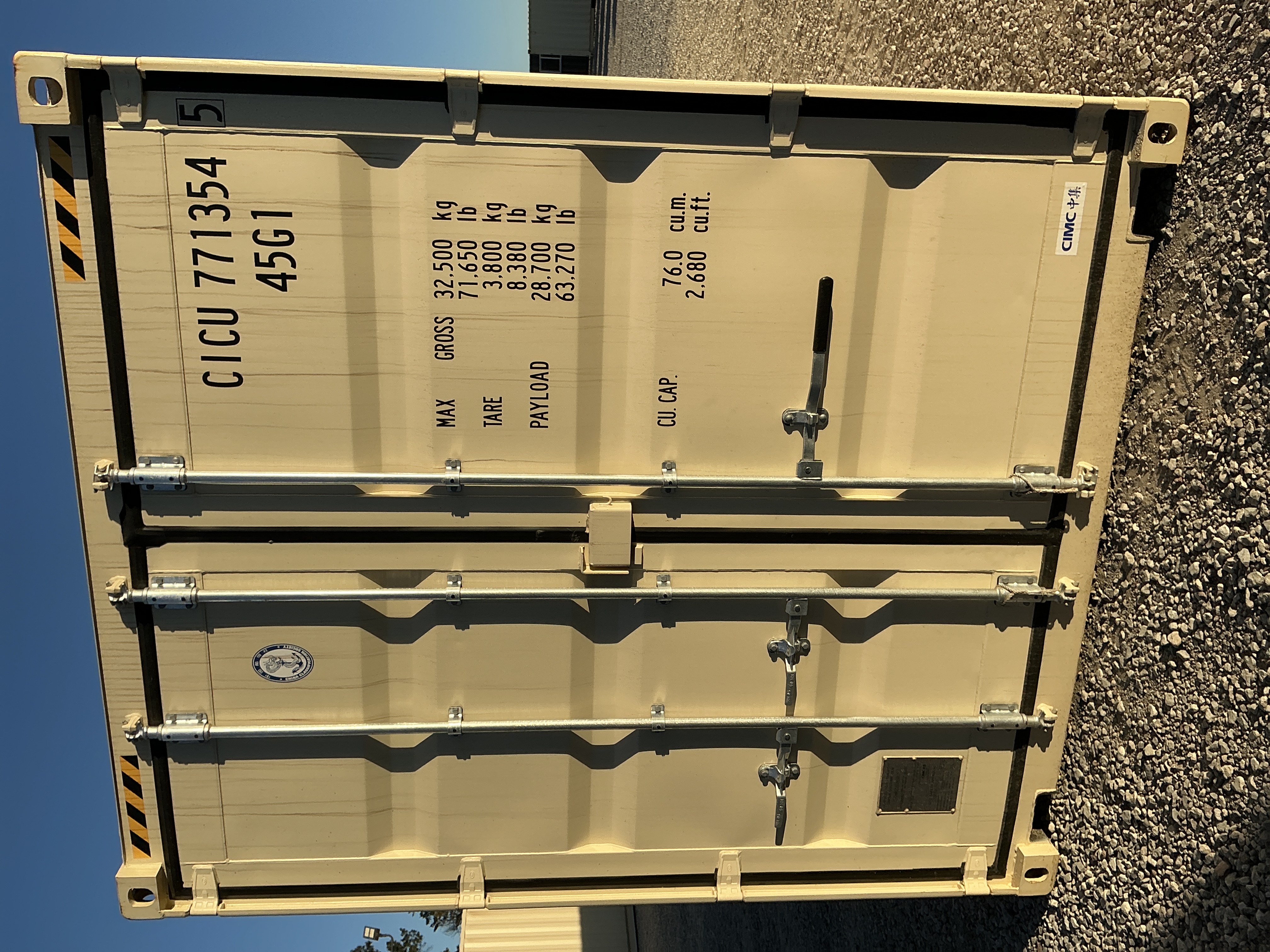 Front view of the product