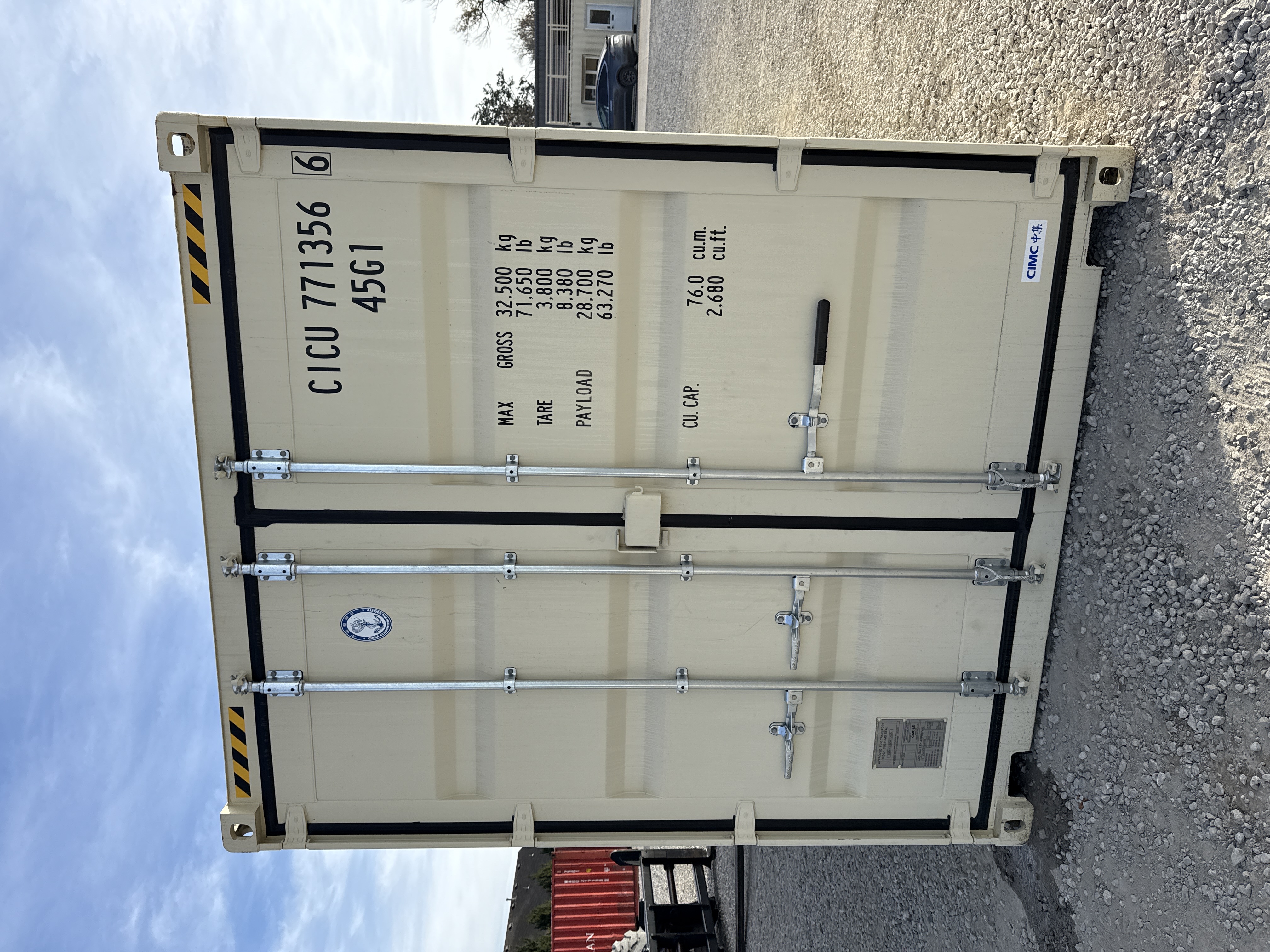 Front view of the product