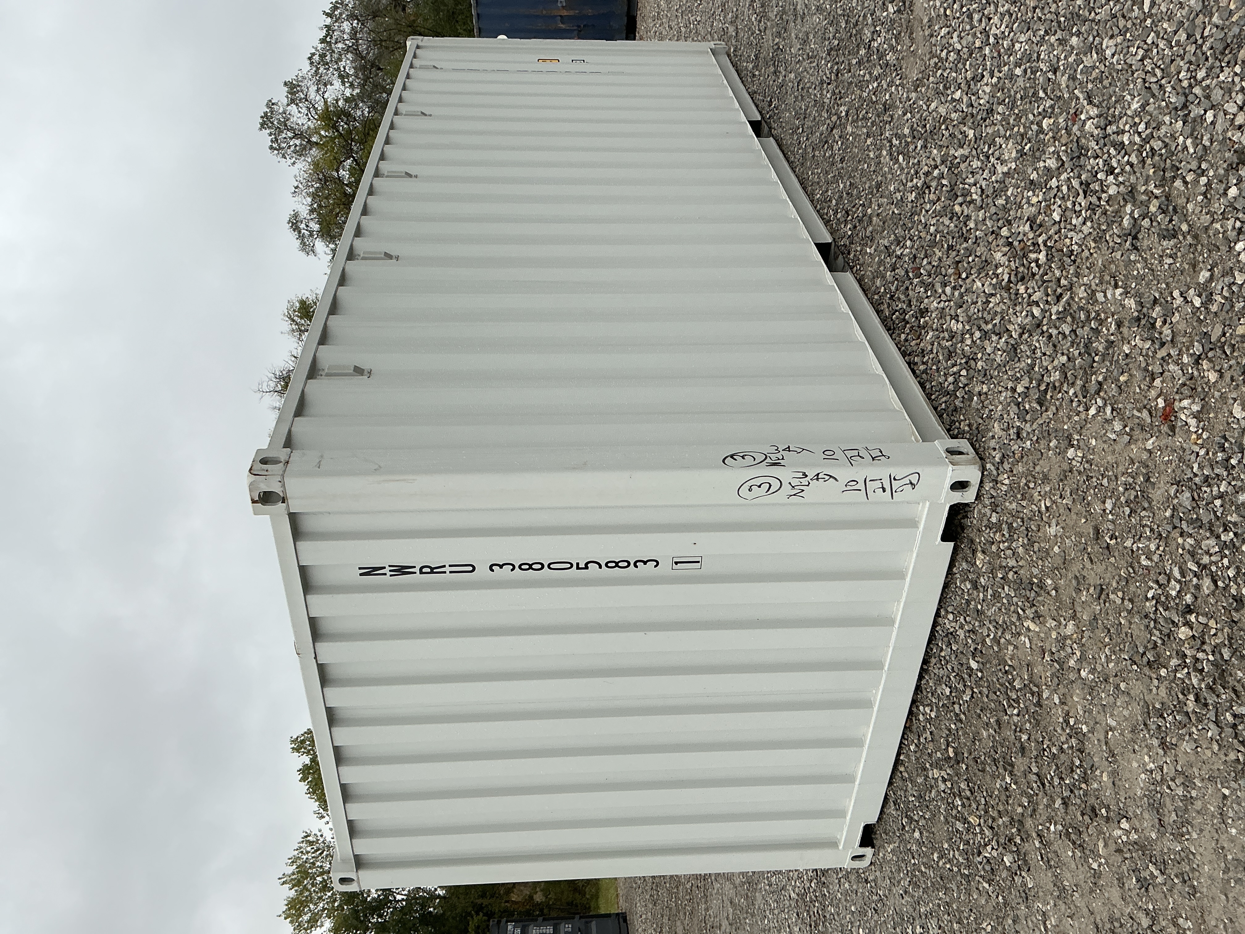 Rear corner view of the product