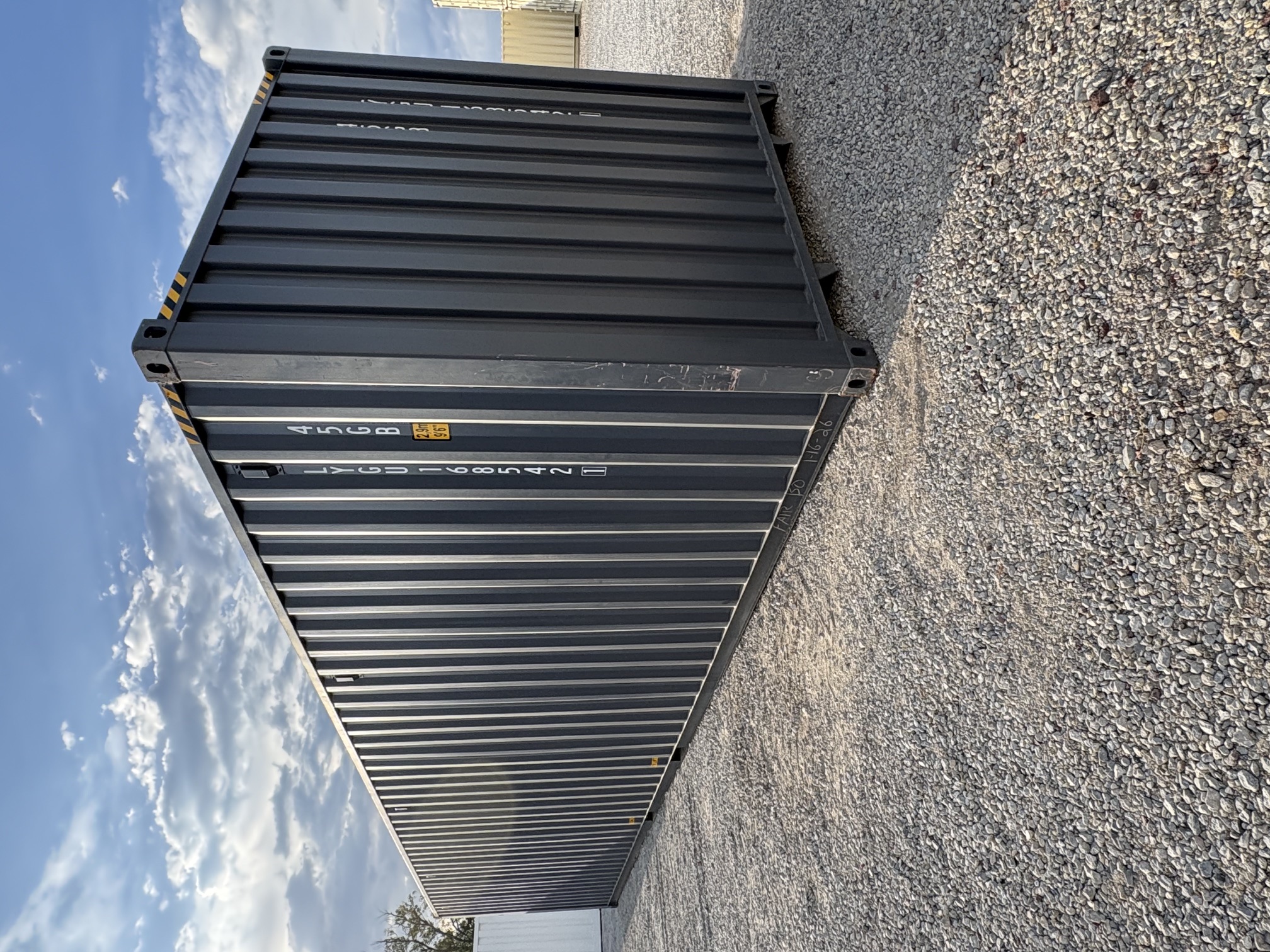 Rear corner view of the product