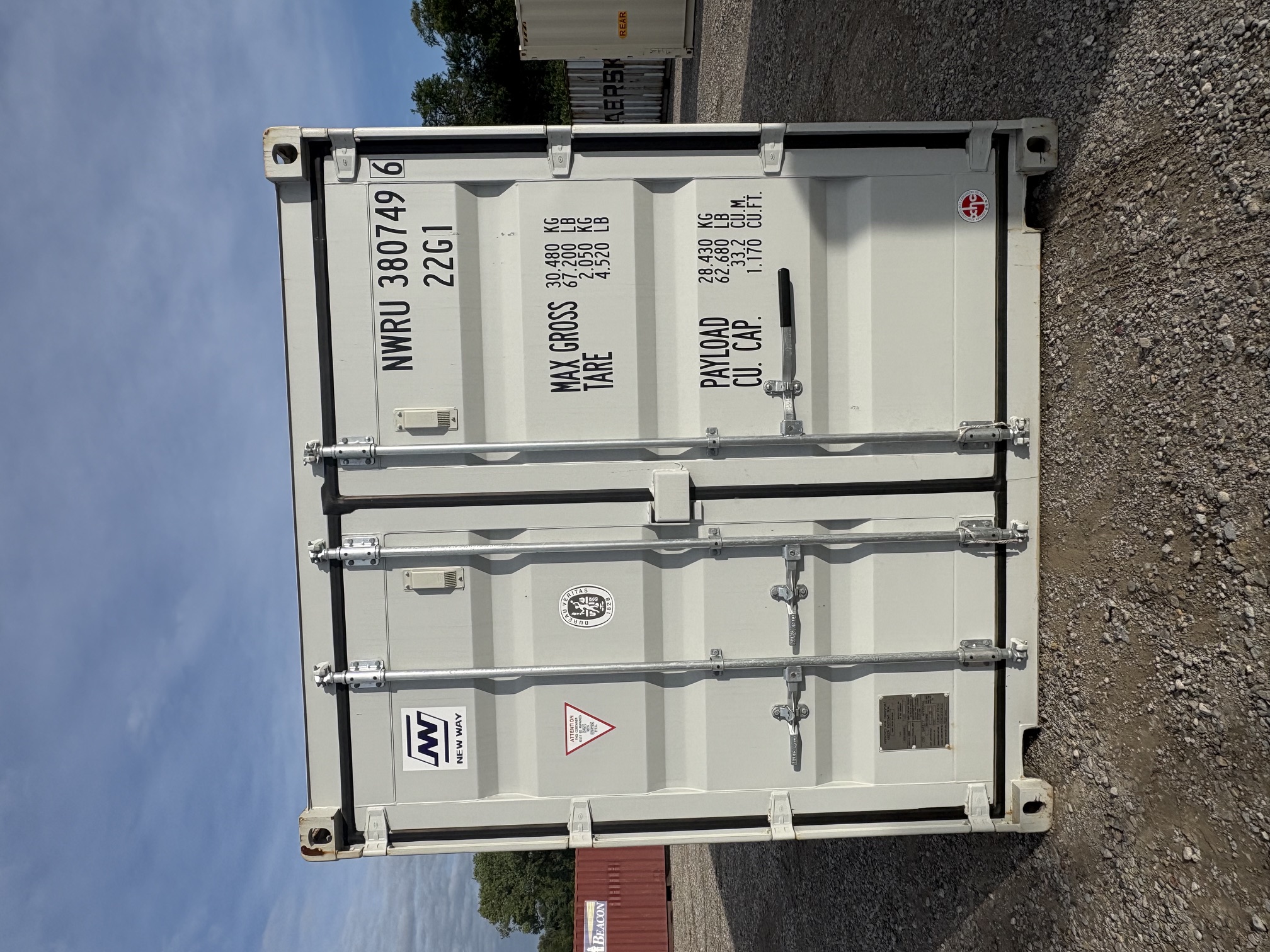 Front view of the product