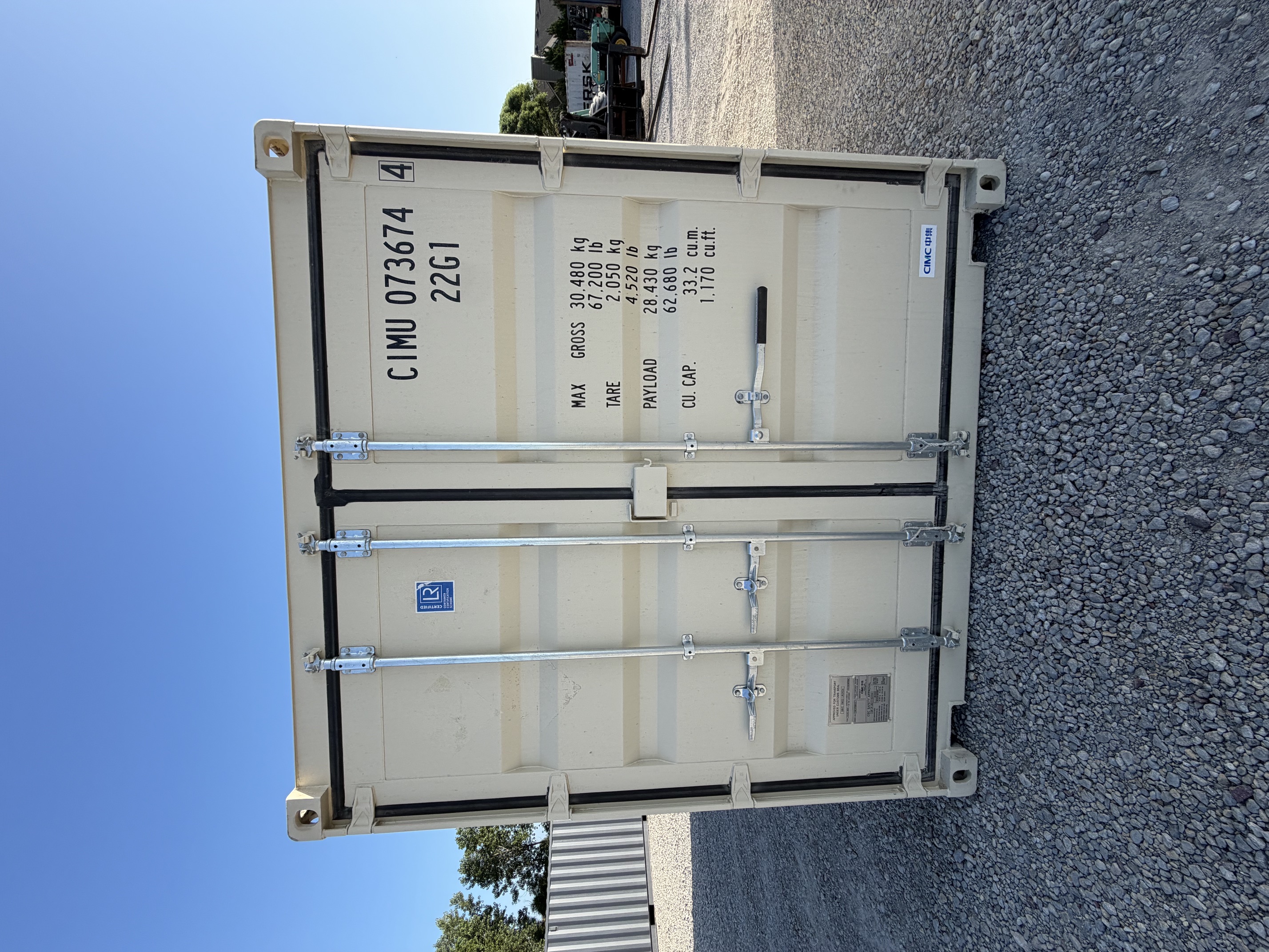 Front view of the product