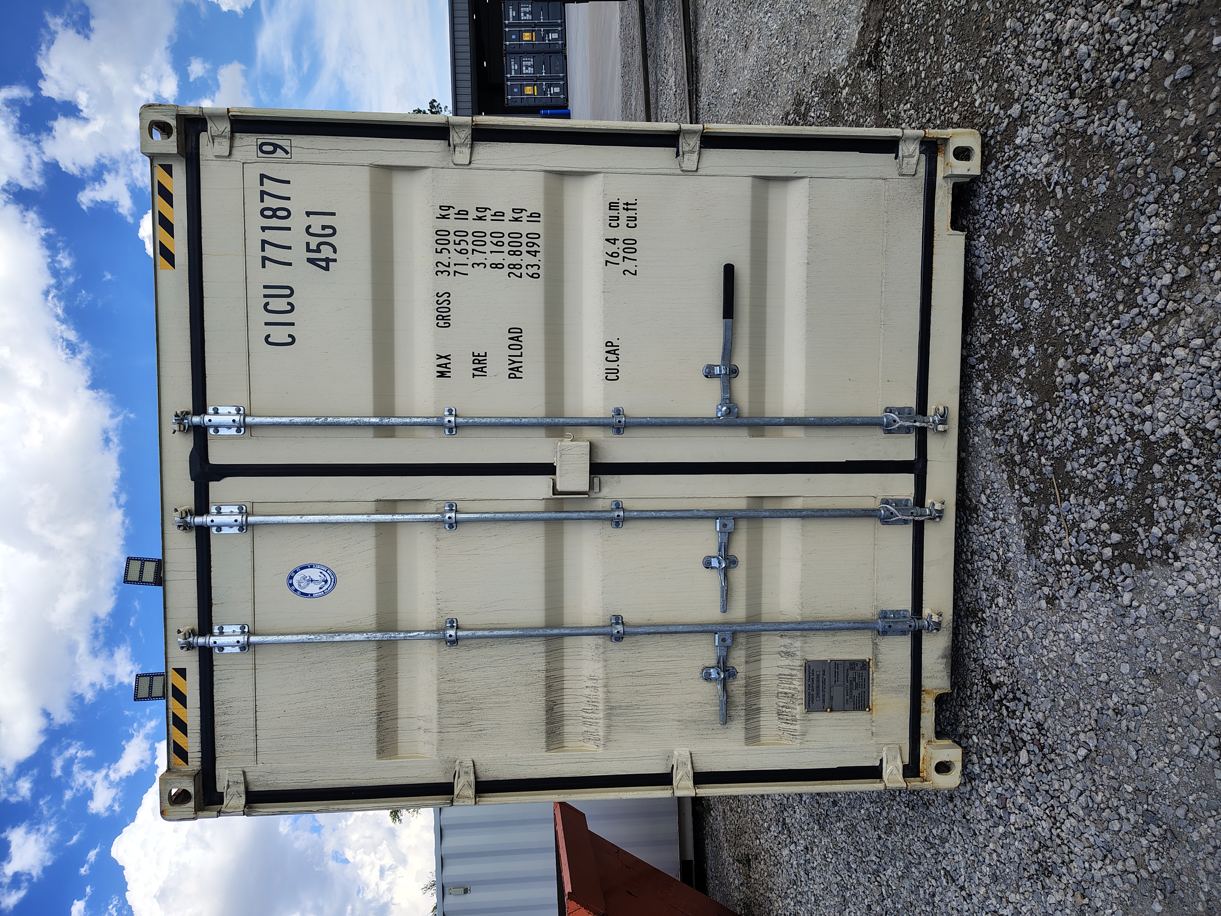 Front view of the product