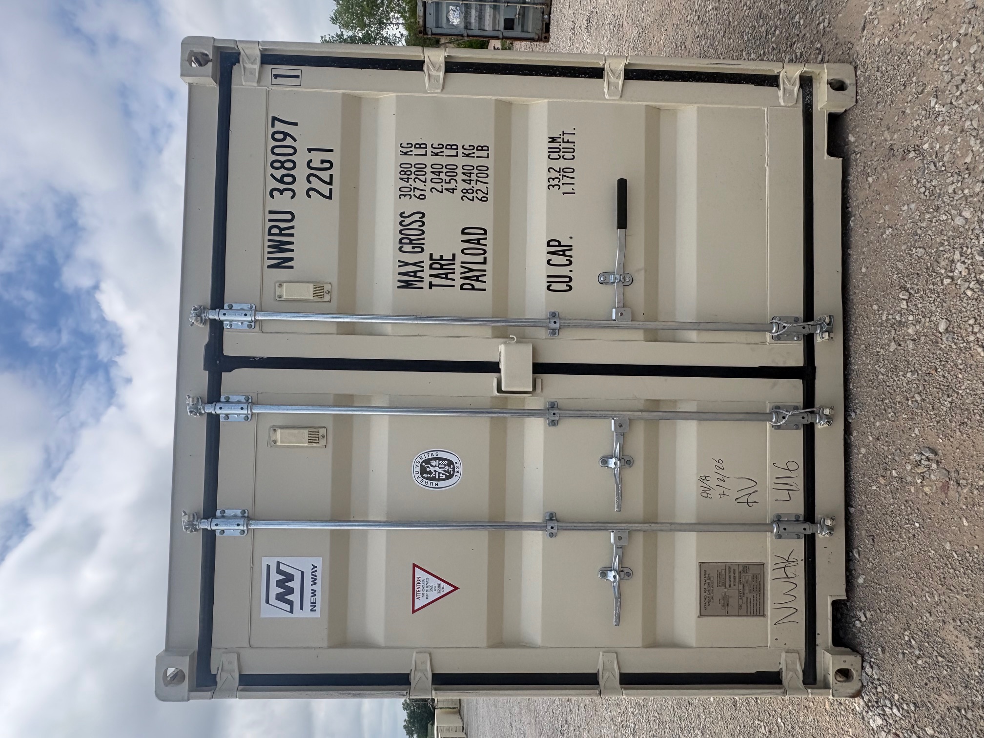 Front view of the product