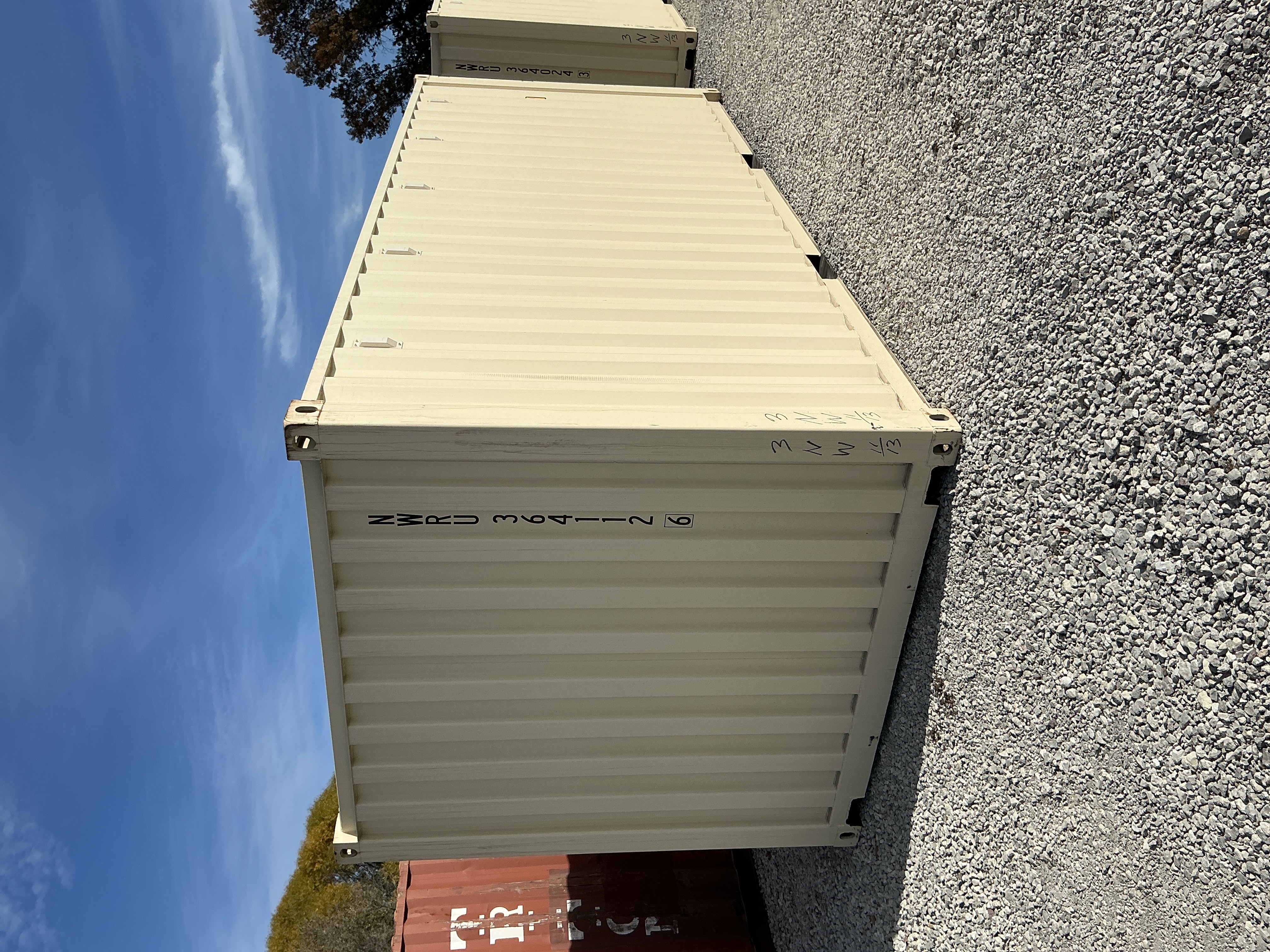 Rear corner view of the product