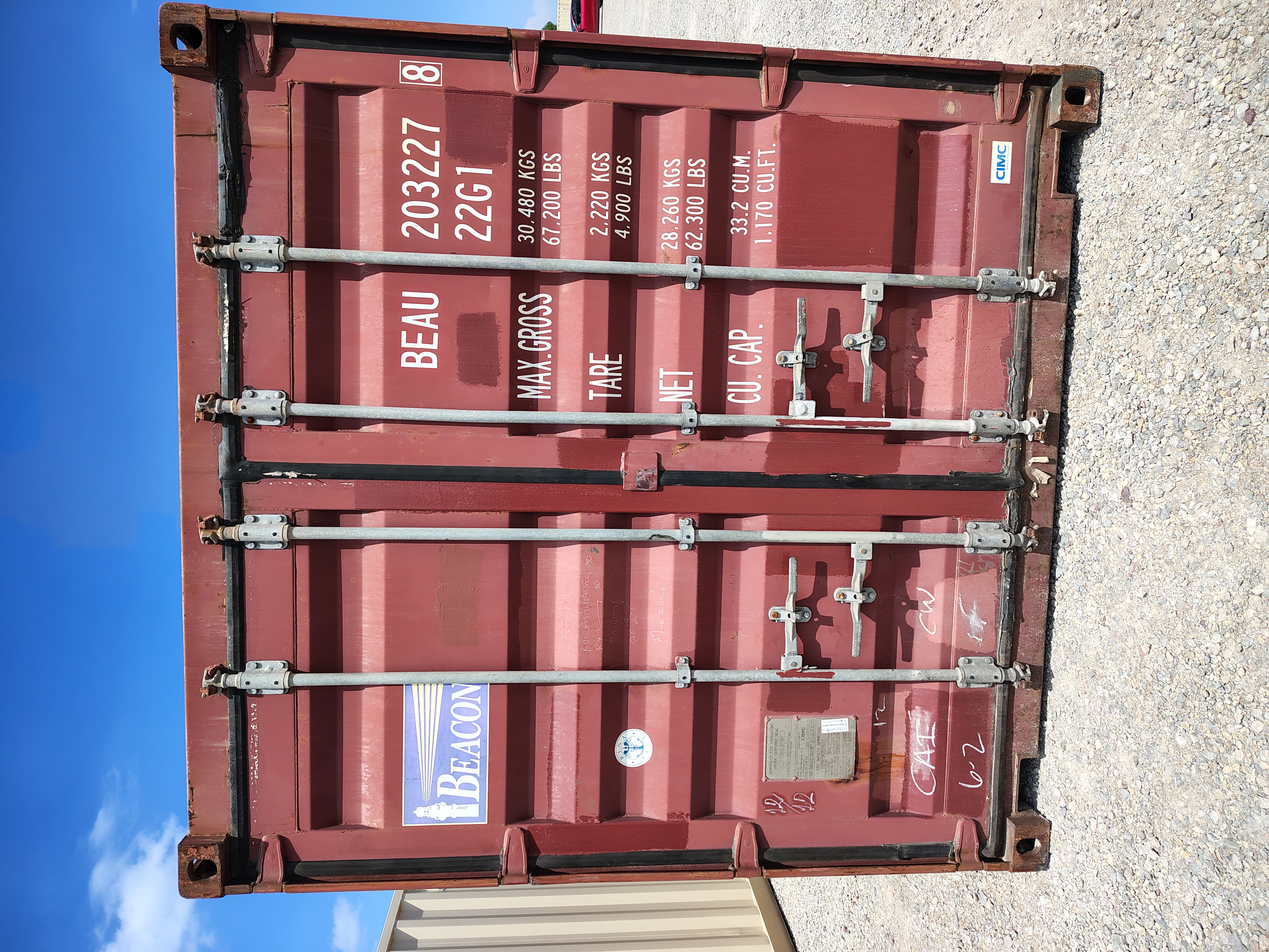 Front view of the product