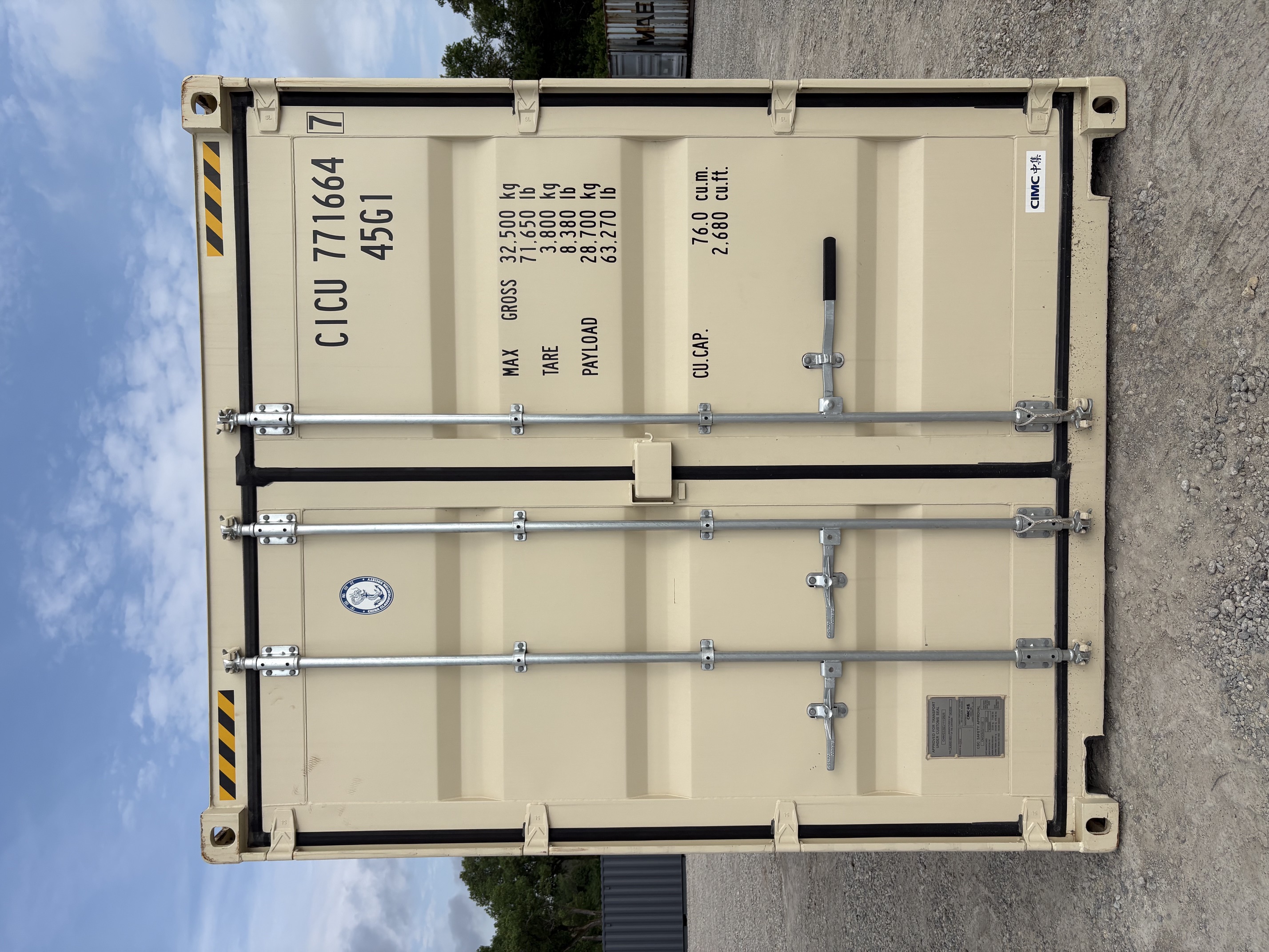 Front view of the product