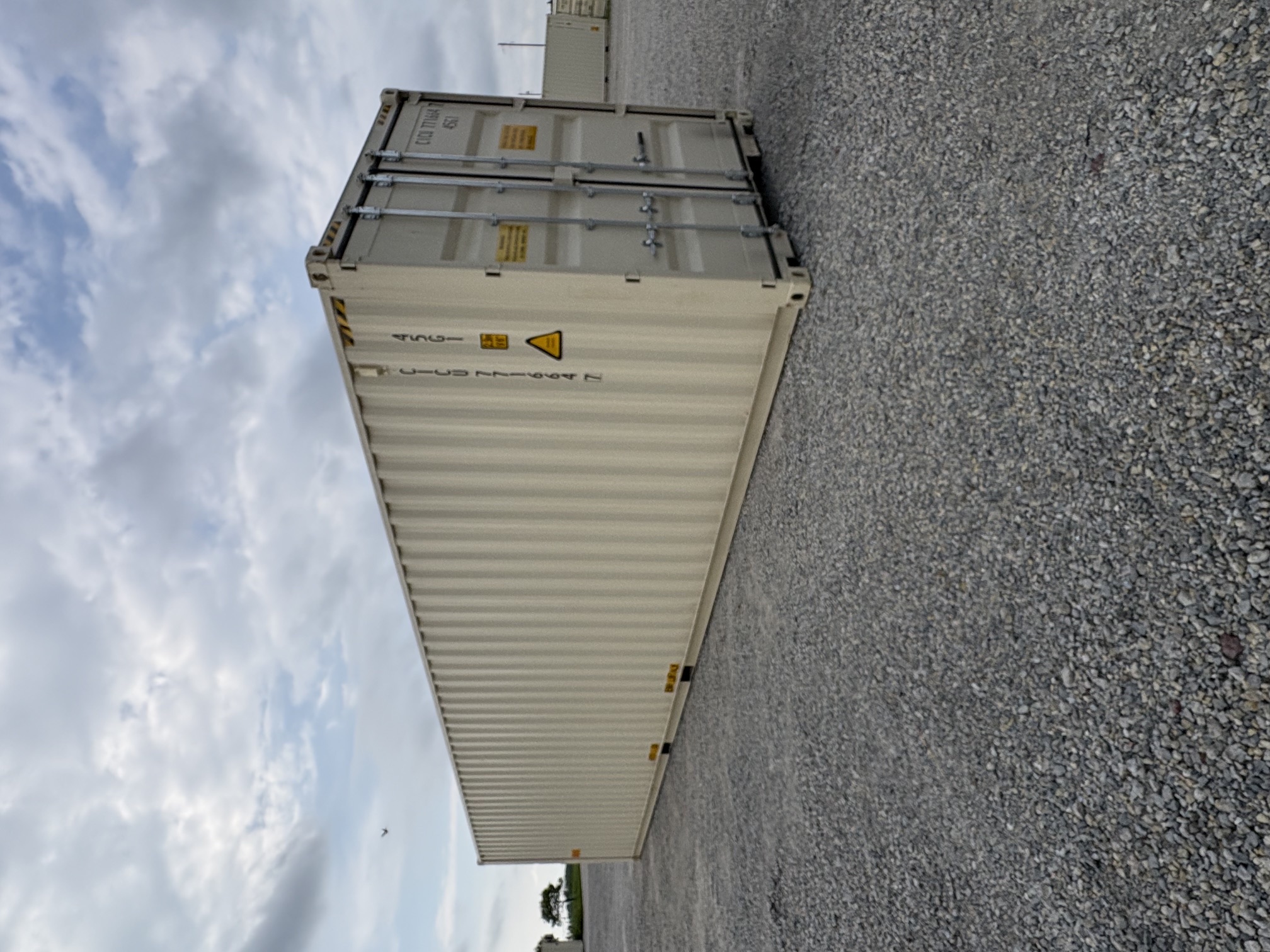 Rear corner view of the product