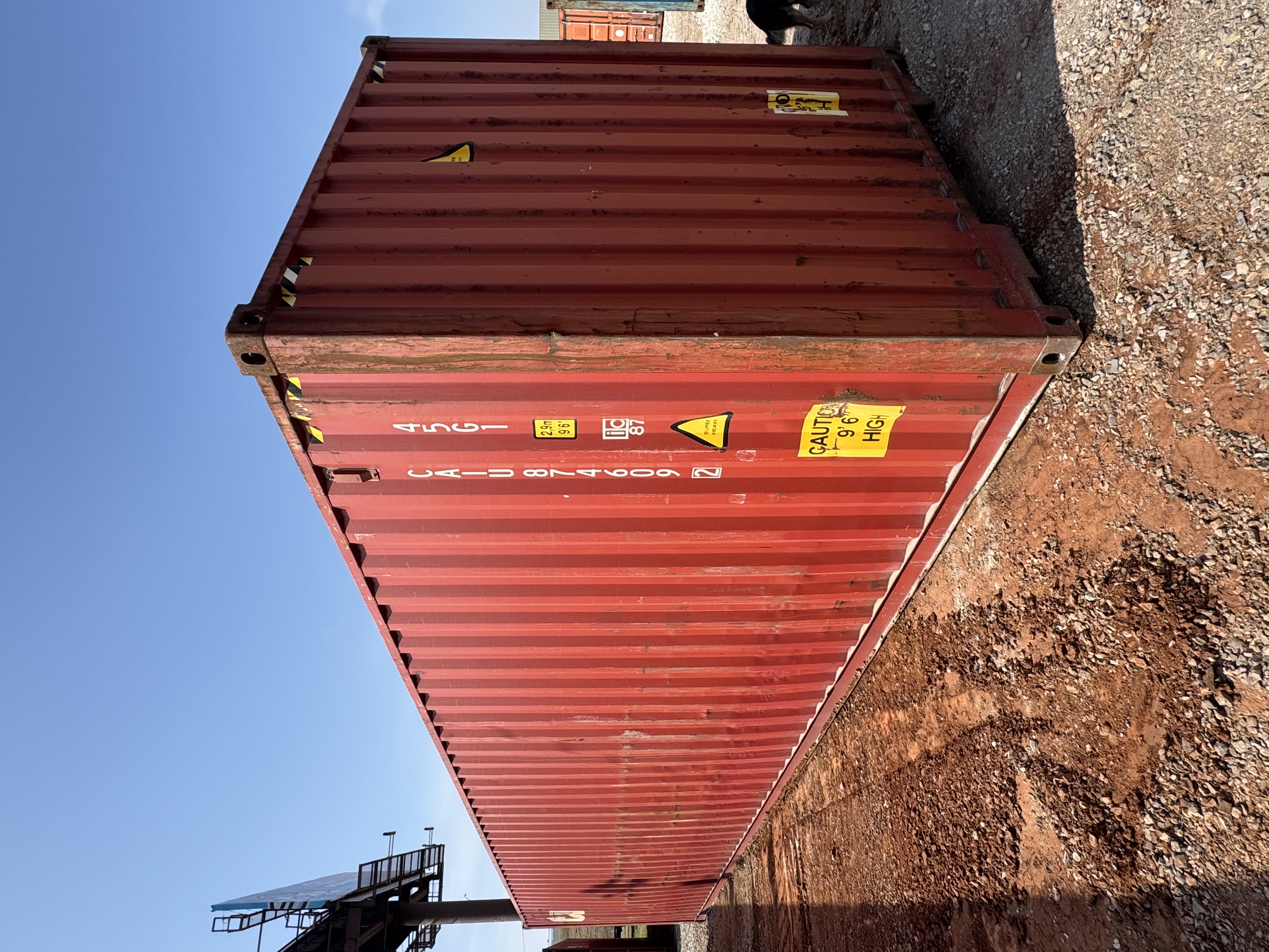 Rear corner view of the product