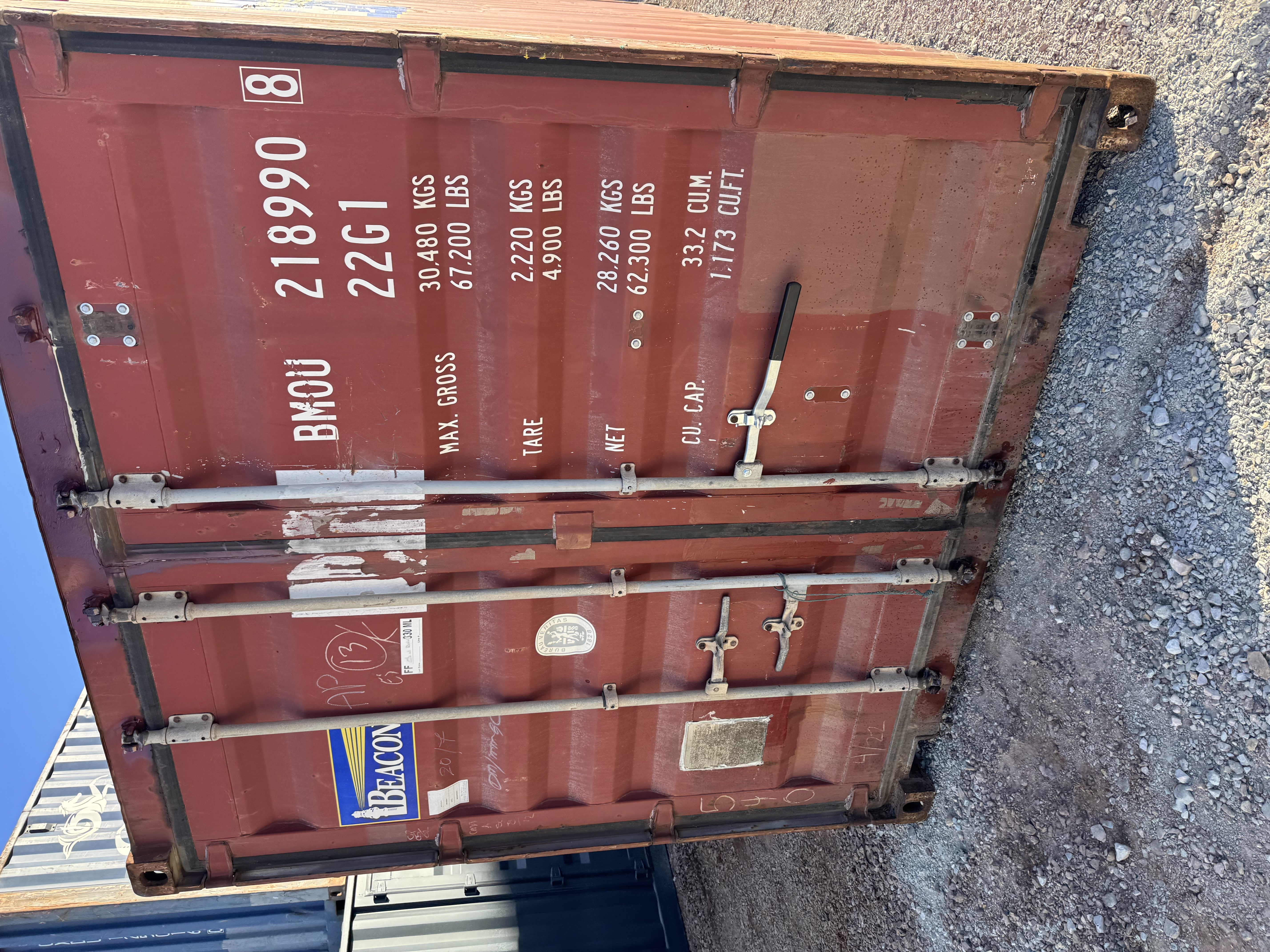 Rear corner view of the product