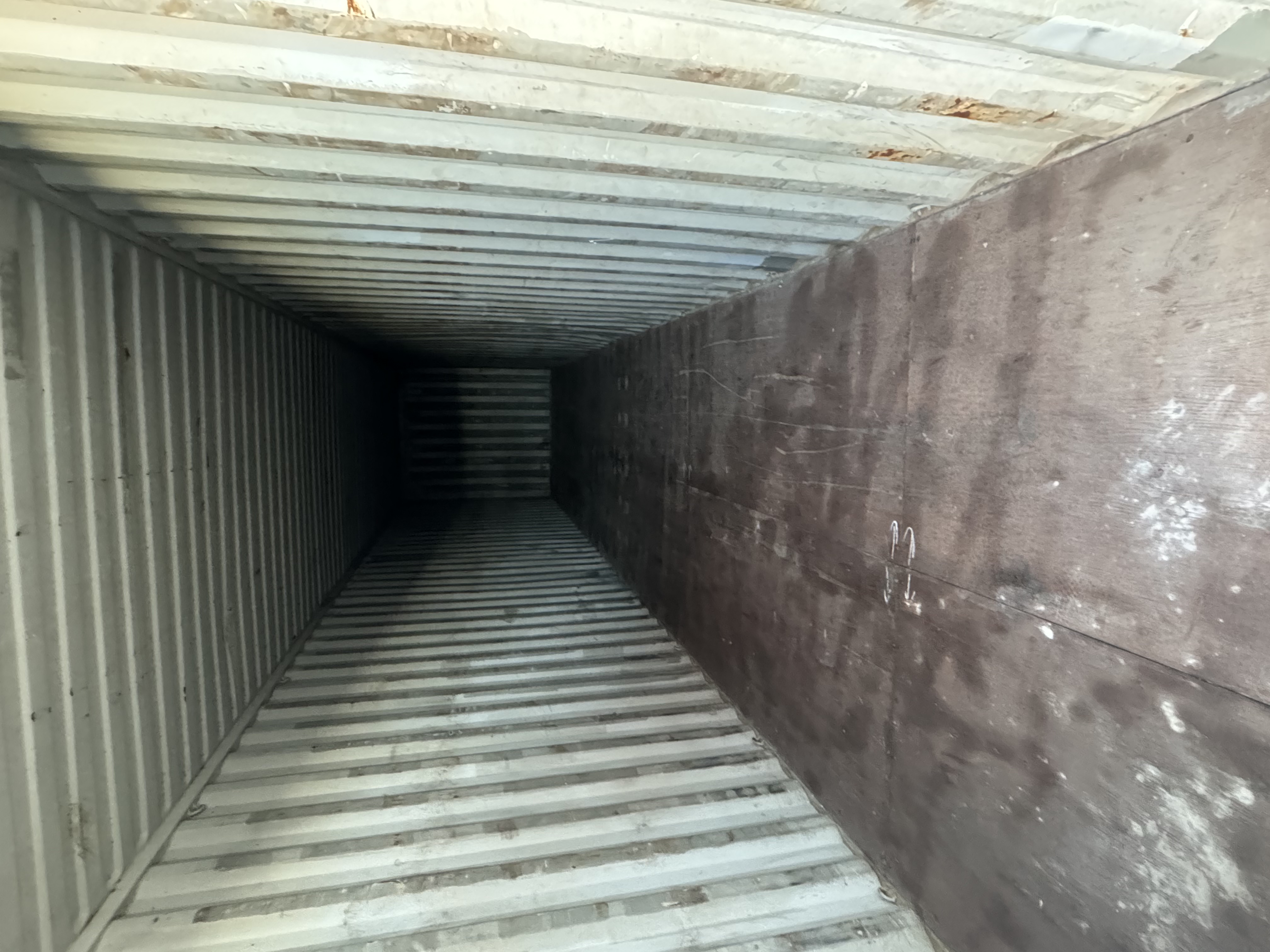 Rear corner view of the product