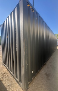 Rear corner view of the product