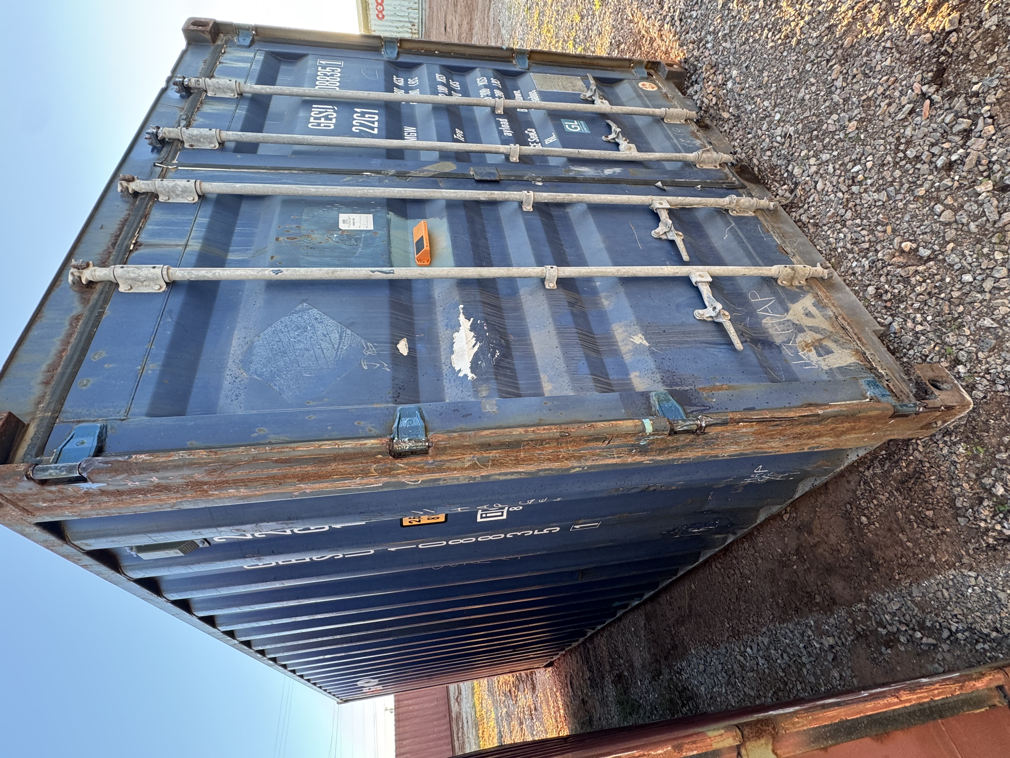 Front corner view of the product