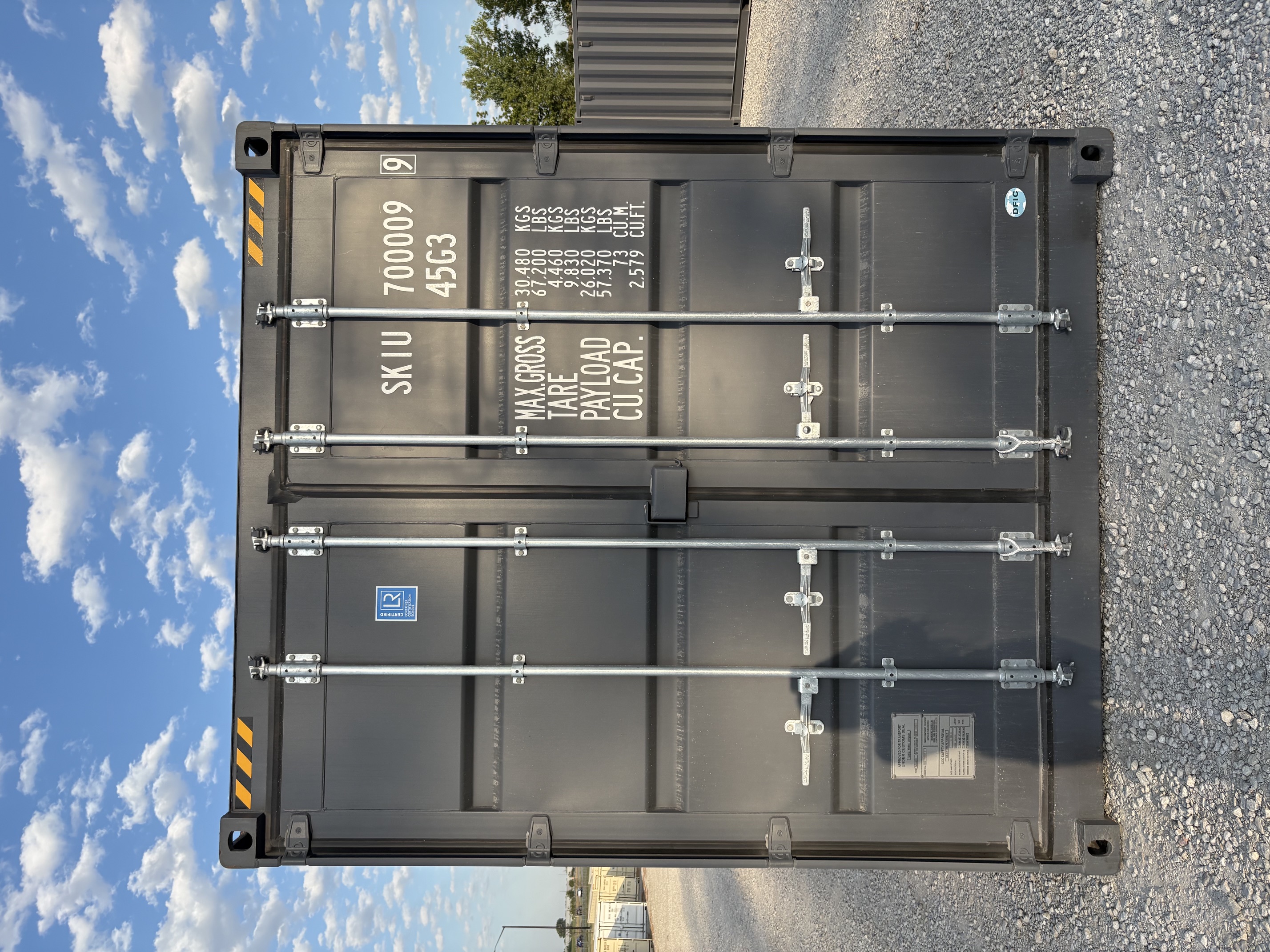 Front view of the product
