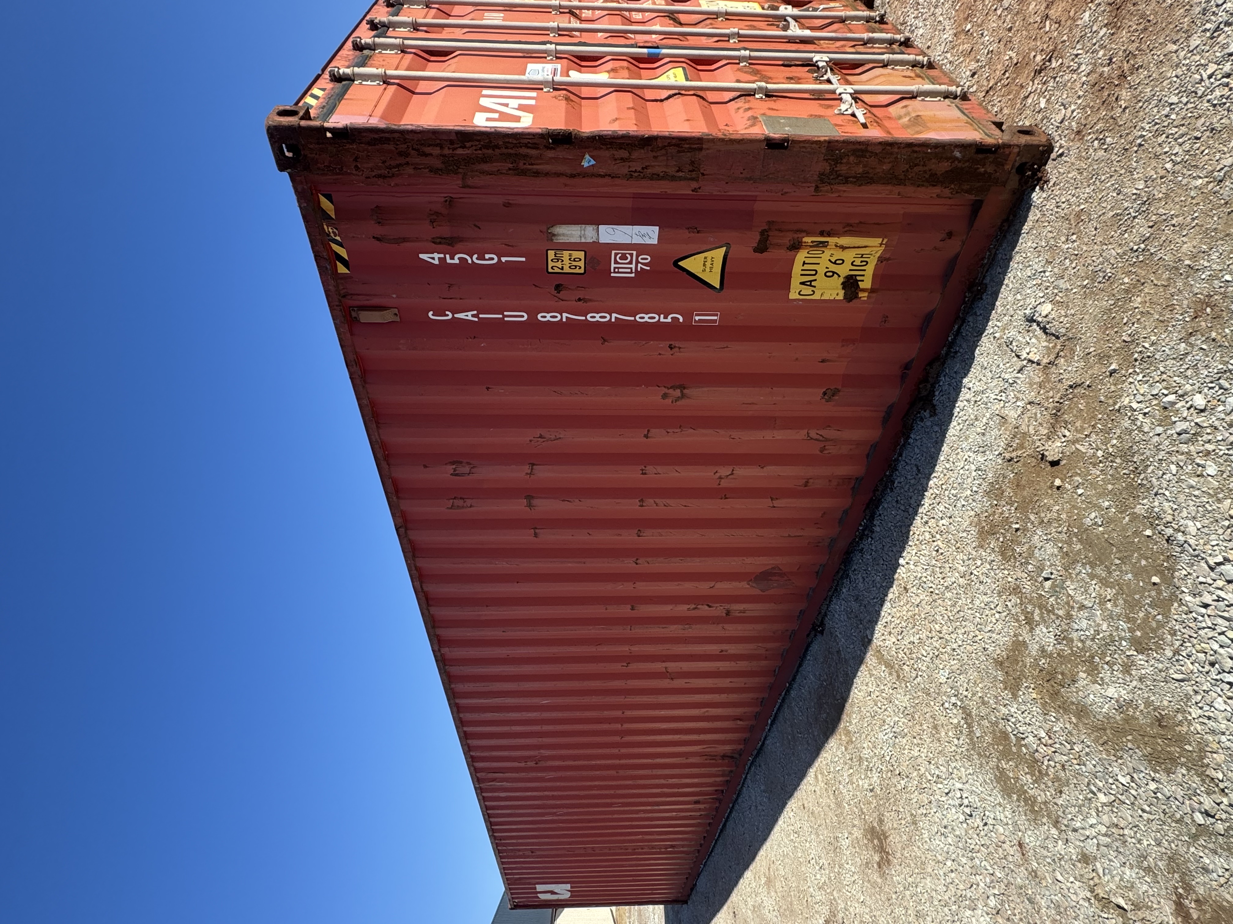 Front corner view of the product